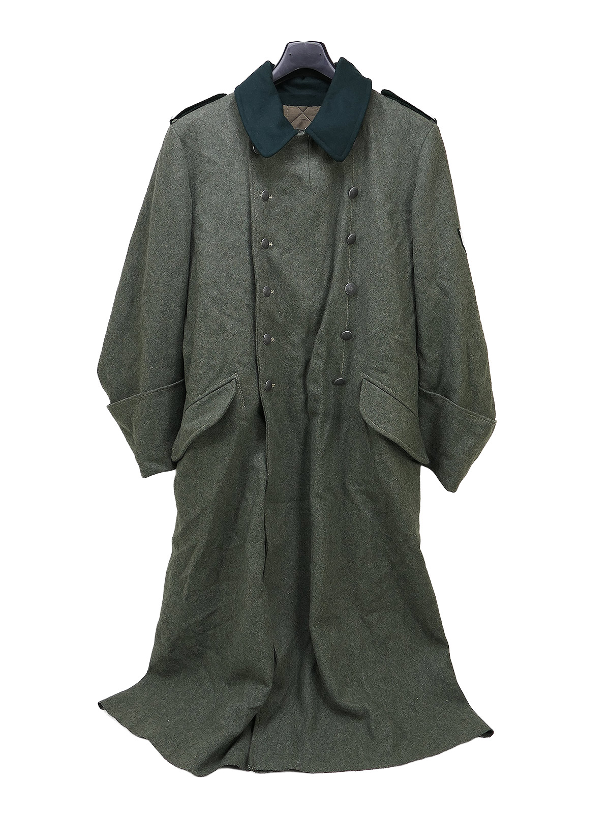 Wehrmacht M36 winter greatcoat, size 52, BATTLE-WORN