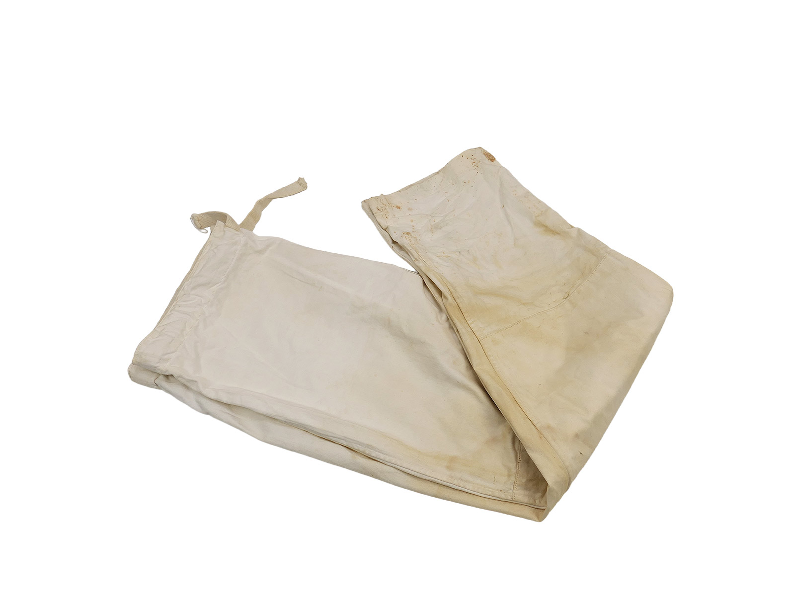 Original GB / US WW2 Suit Snow Trousers 1942 Winter Camouflage Overtrousers ARDENNEN Size 4 Collection BATTLE WORN