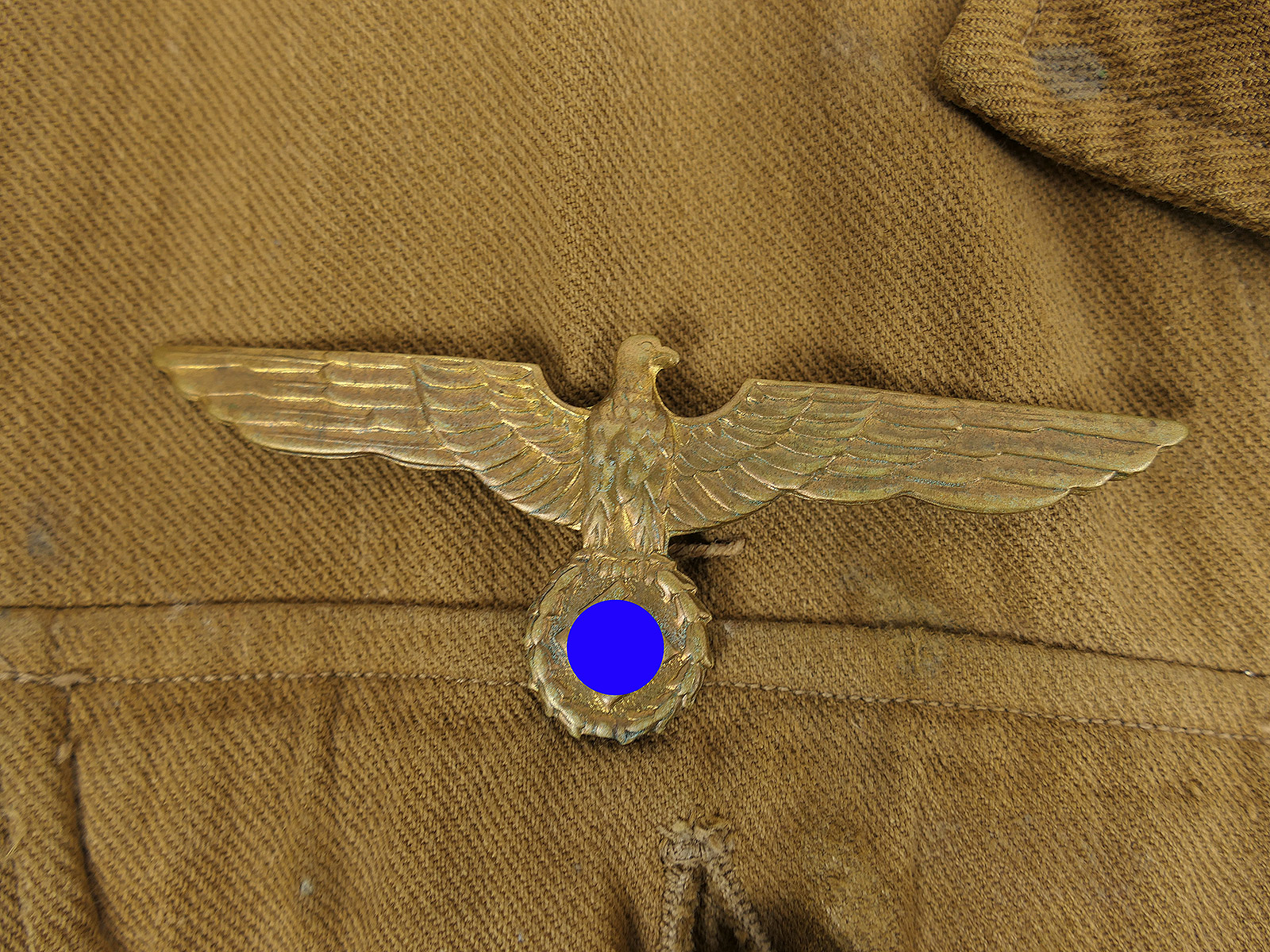 Original tropical field blouse, Kriegsmarine uniform jacket, Dunker & Stachowski, Hamburg COLLECTION