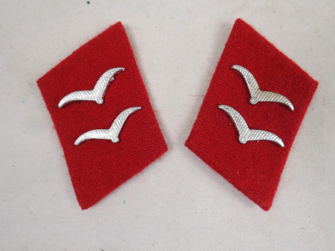 Wehrmacht collar patch Gefreiter Flak 1x pair