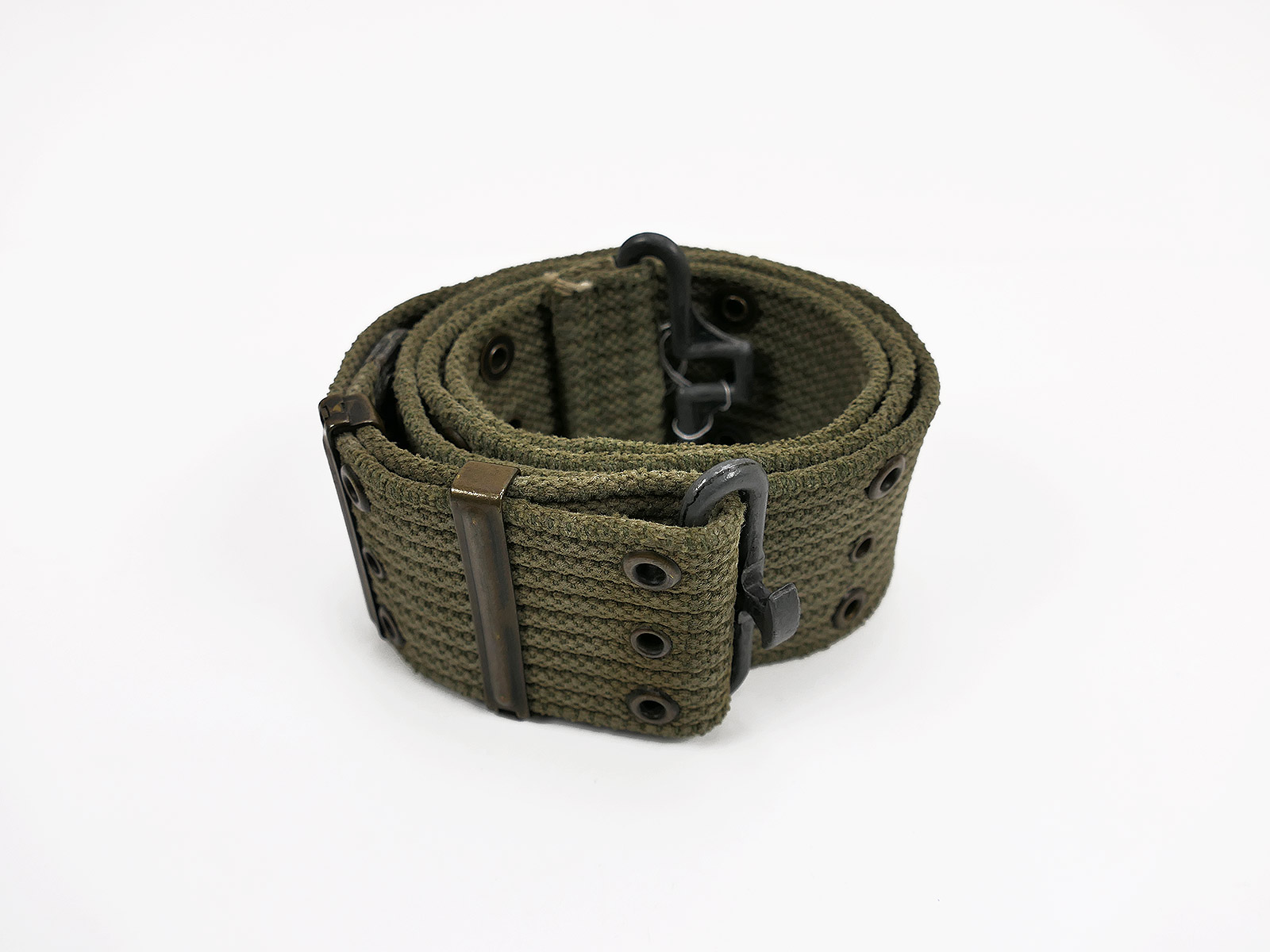 Original US ARMY Pistol Belt olive perforated belt belt 