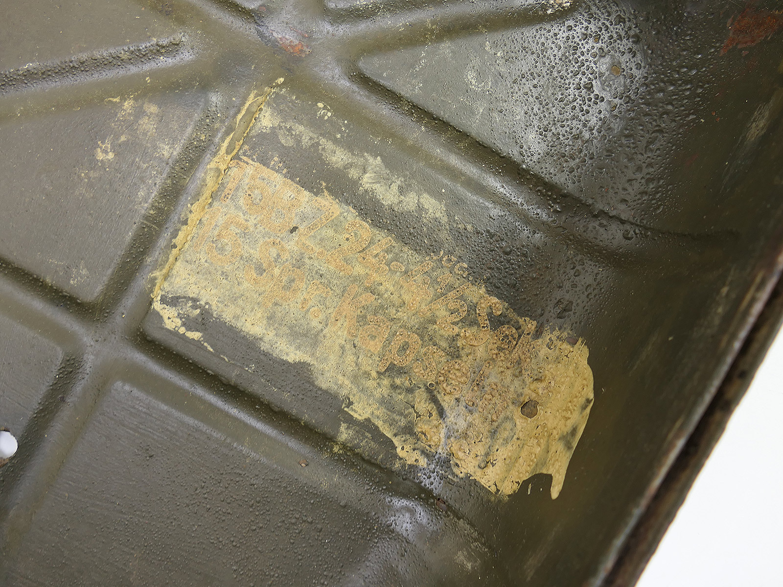 Battlefield find: Transport case for M24 stick grenades – hand grenade case, box – BATTLE WORN