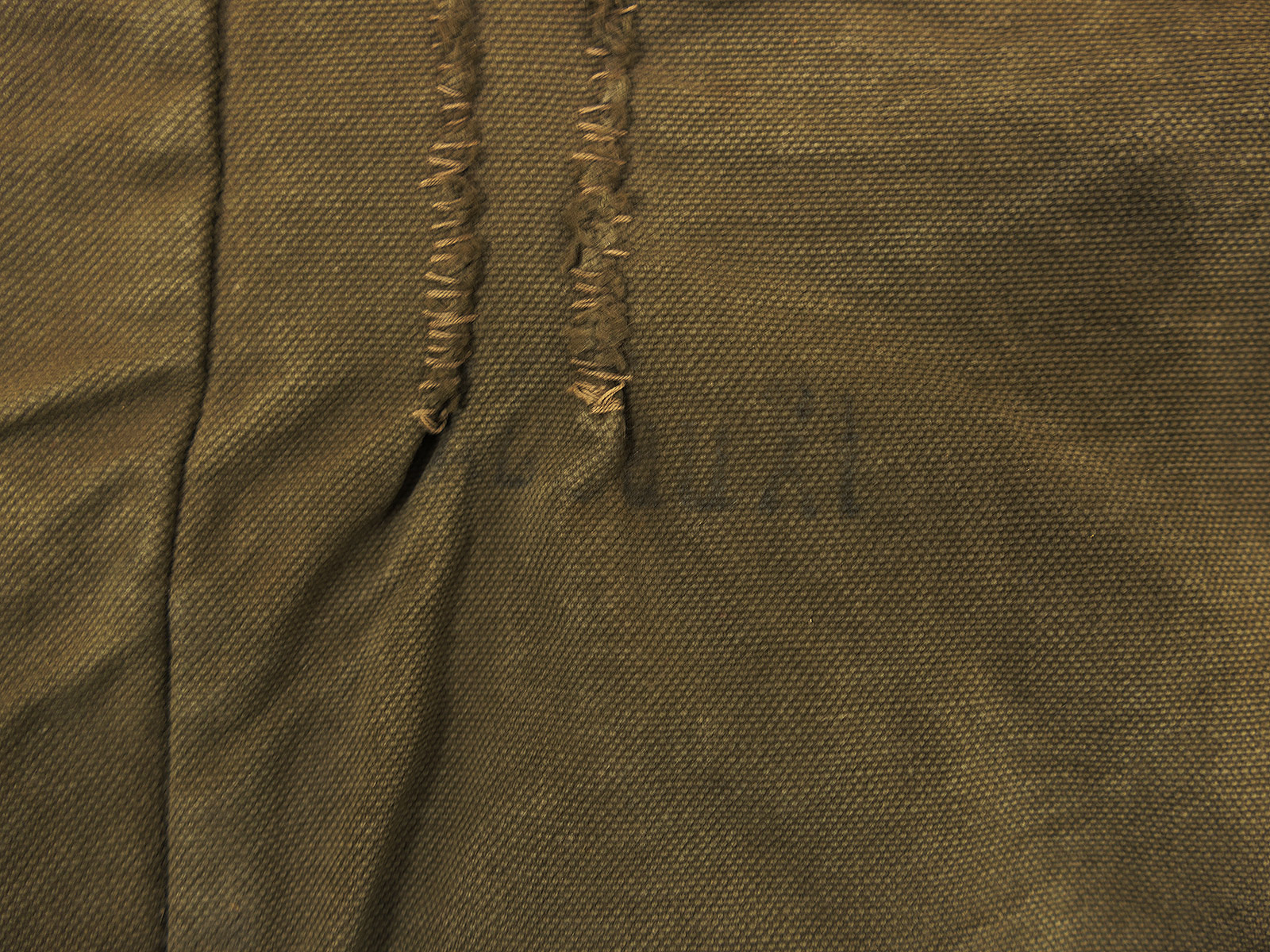 WW2 Original  RAD bread bag, 1936? Reich Labour Service, with name label – COLLECTION