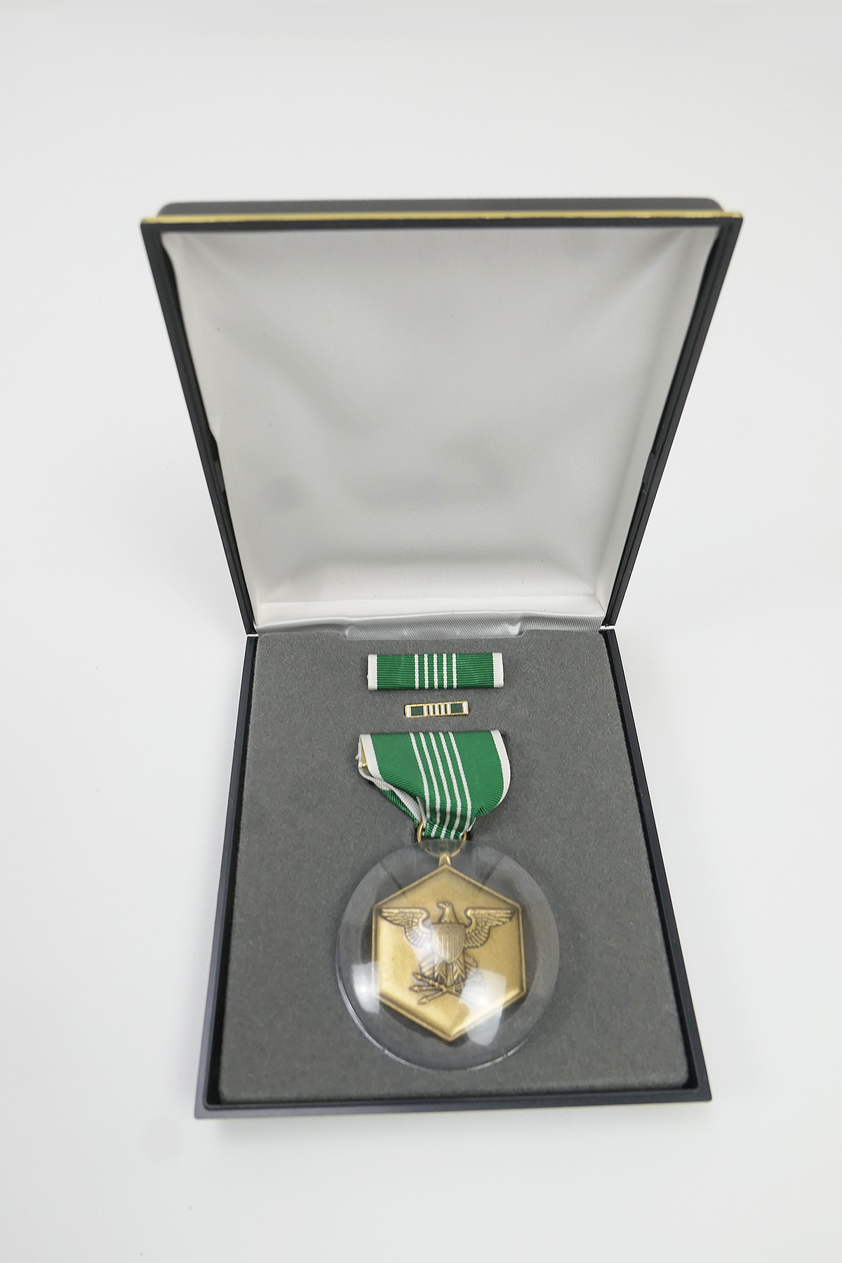 US ARMY Commendation Medal for Military Merit Award in case