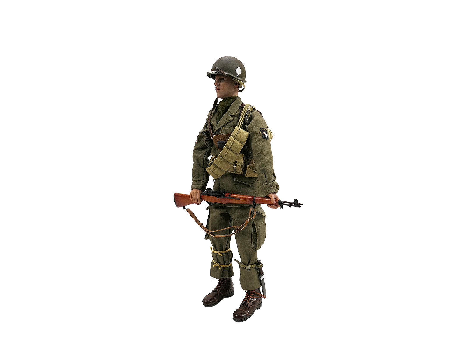 #01/ US WW2 1/6 Scale Action Figure: 101st Airborne Paratrooper Collectible Figure – COLLECTION BATTLE FIELD