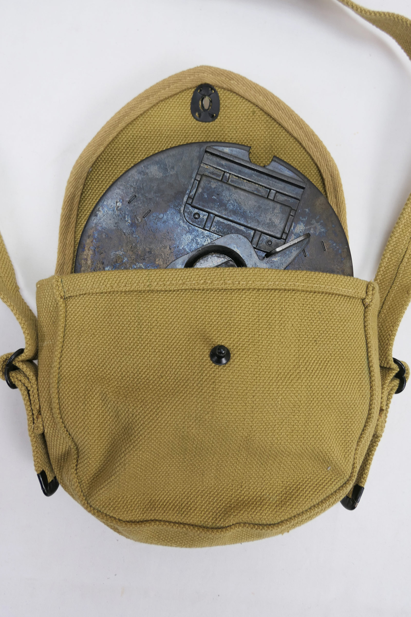 US WW2 Thompson Bag + Deco Drum Magazine Drum Magazine Cambert