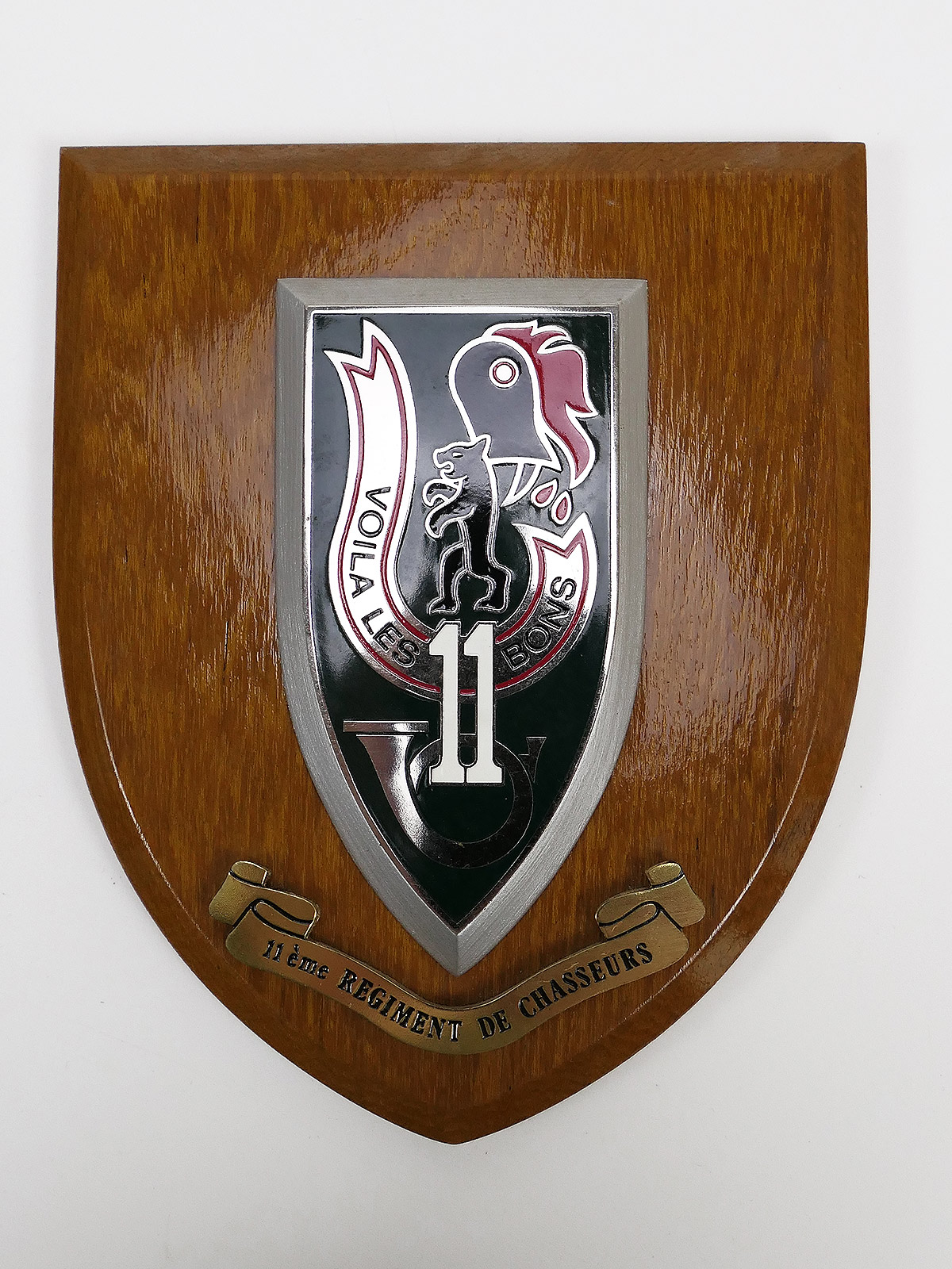Commemorative wall plaque Contingent France 46th Infantry Regiment Allies in Berlin