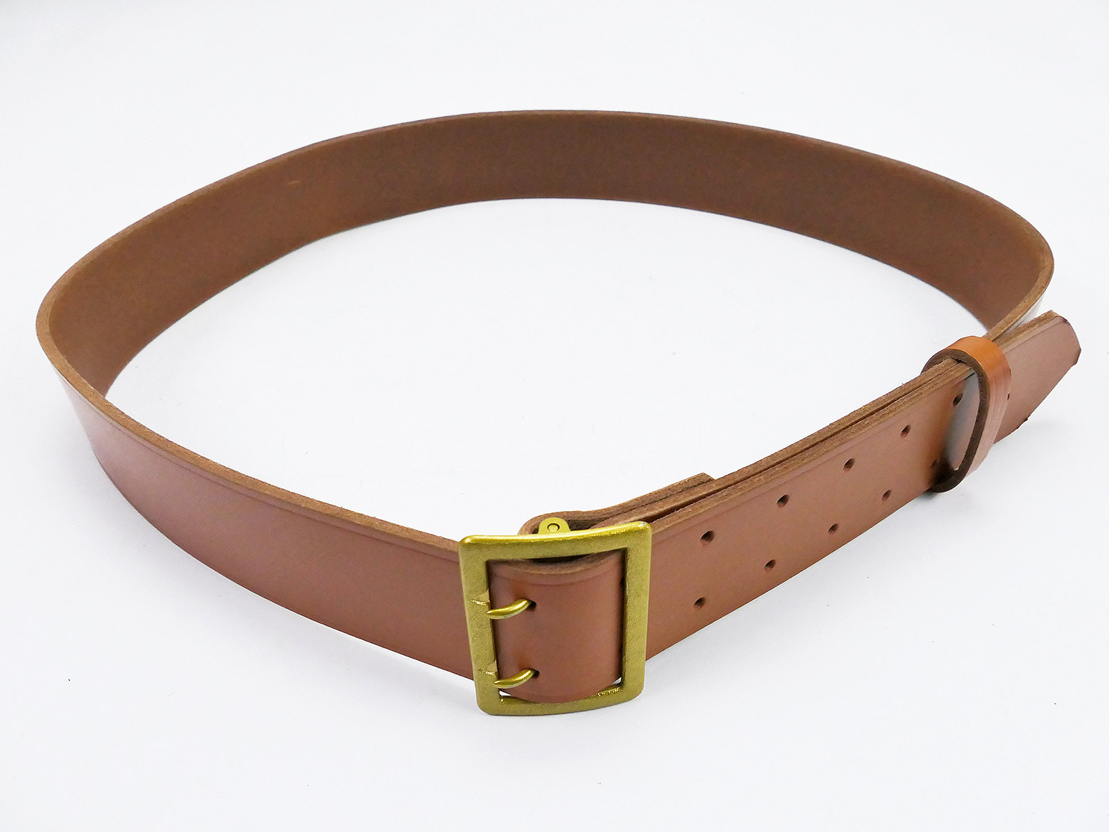 Wehrmacht General Zweidornkoppel Brown 50mm Belt Leather Belt