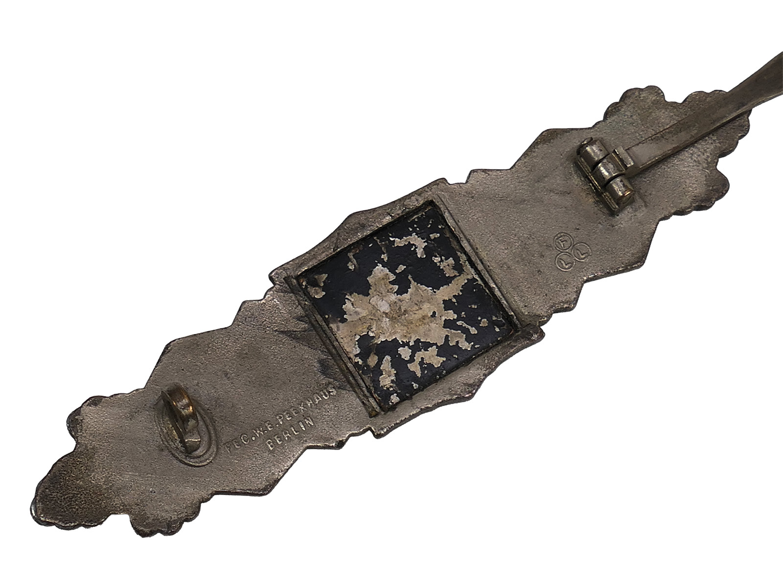 Wehrmacht Original Close Combat Clasp, Silver Class, FLL Peekhaus Berlin