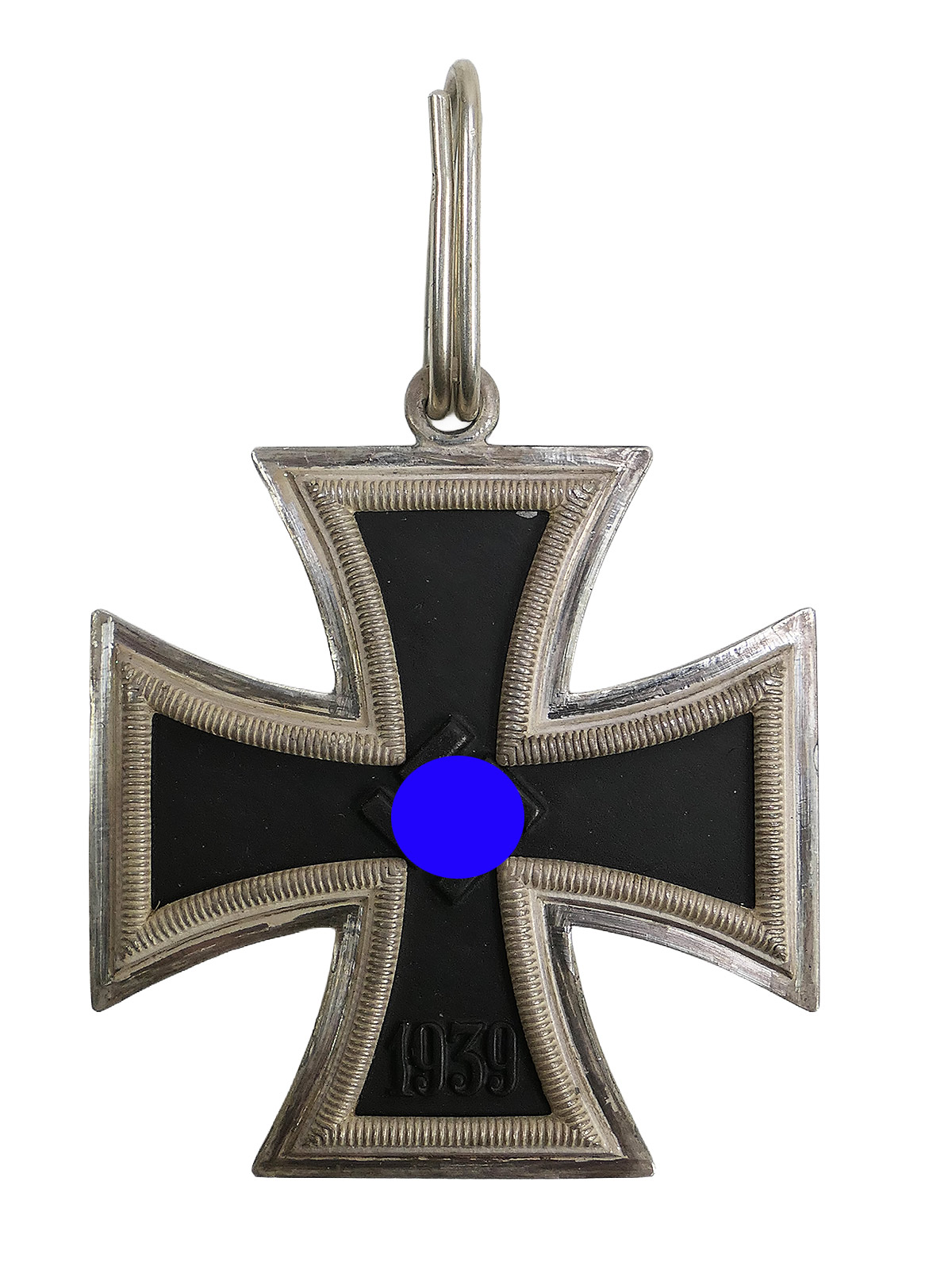 Wehrmacht Knight’s Cross of the Iron Cross L/12 C.E. Juncker 800-part silver museum replica