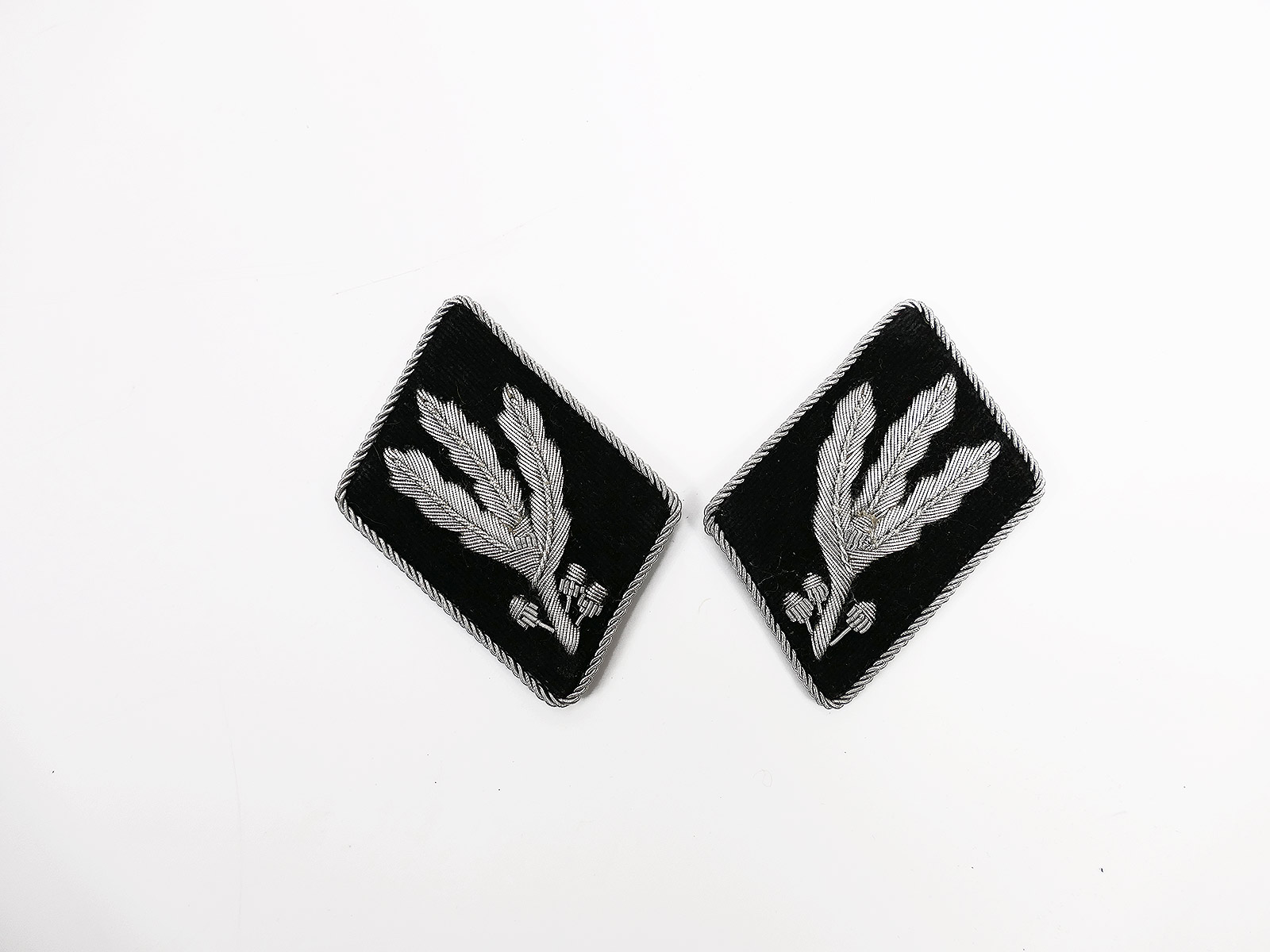 SS rank insignia / collar patch Gruppenführer flat version