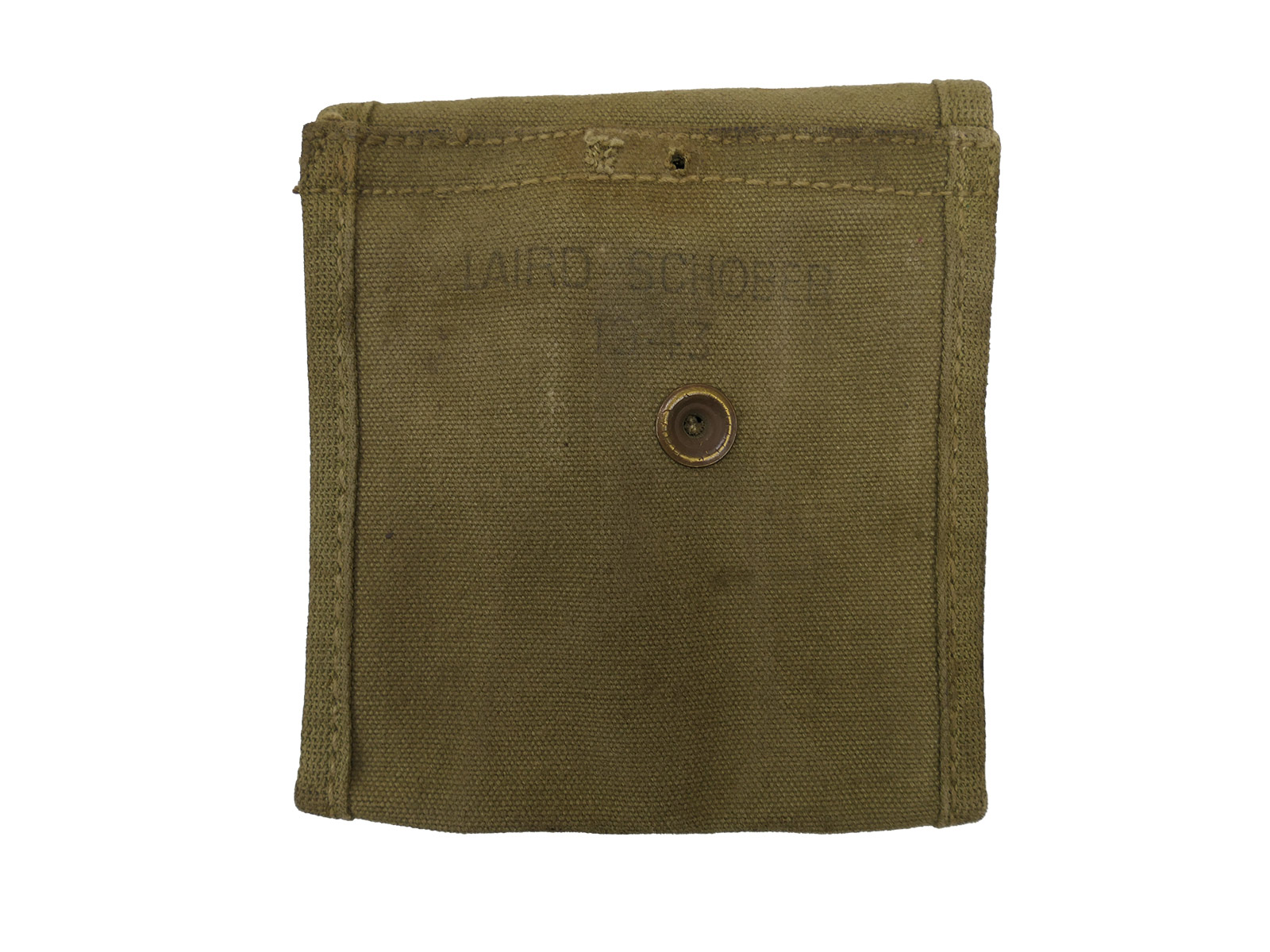 Original US Army WW2 M1 Carbine magazine pouch, 1943, double magazine pouch, battle-worn