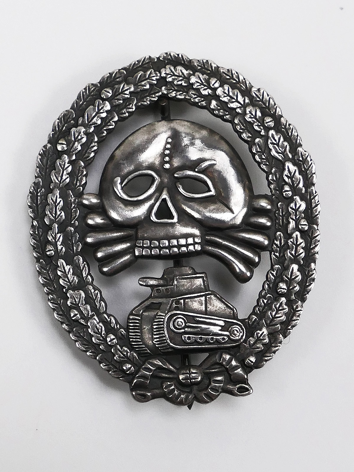 P1635868 Panzerkampfwagen Badge Legion Condor Panzertruppenabzeichen Panzerkampfabzeichen TOP!