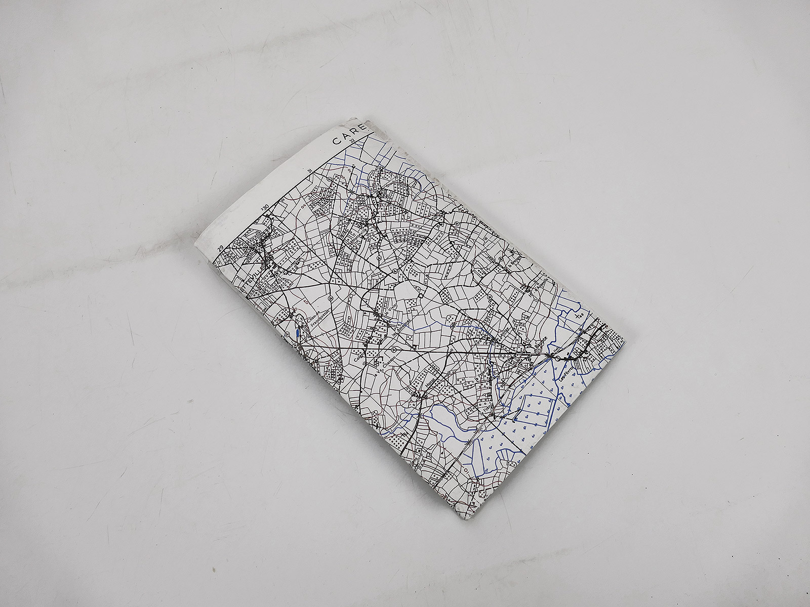 US Army WW2 Bigot Landing Map, Carentan Map, Map of the Normandy Landings, D-Day 