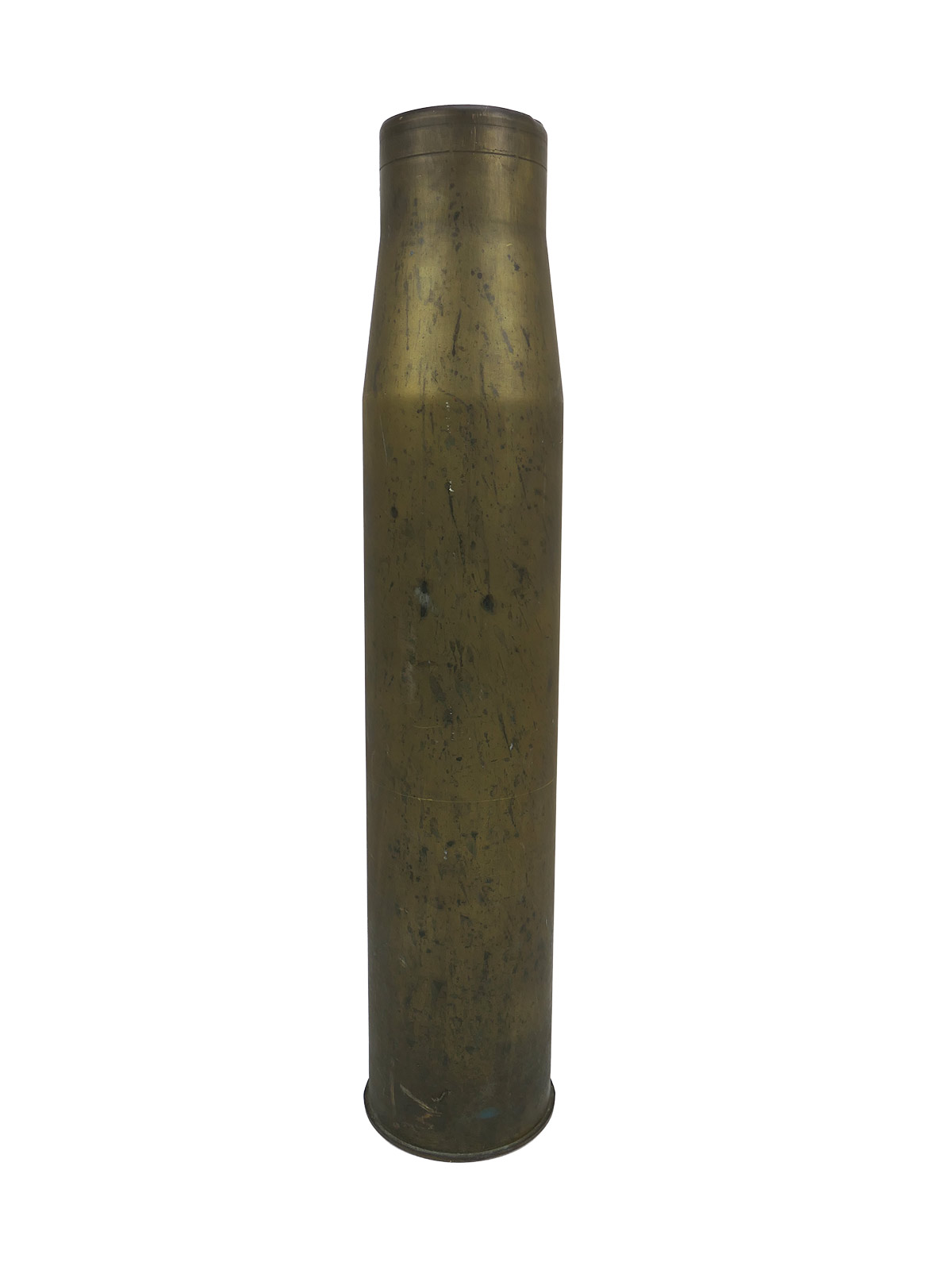 Original 105mm brass shell casing, tank cartridge, 8.5kg, decorative umbrella stand – COLLECTION