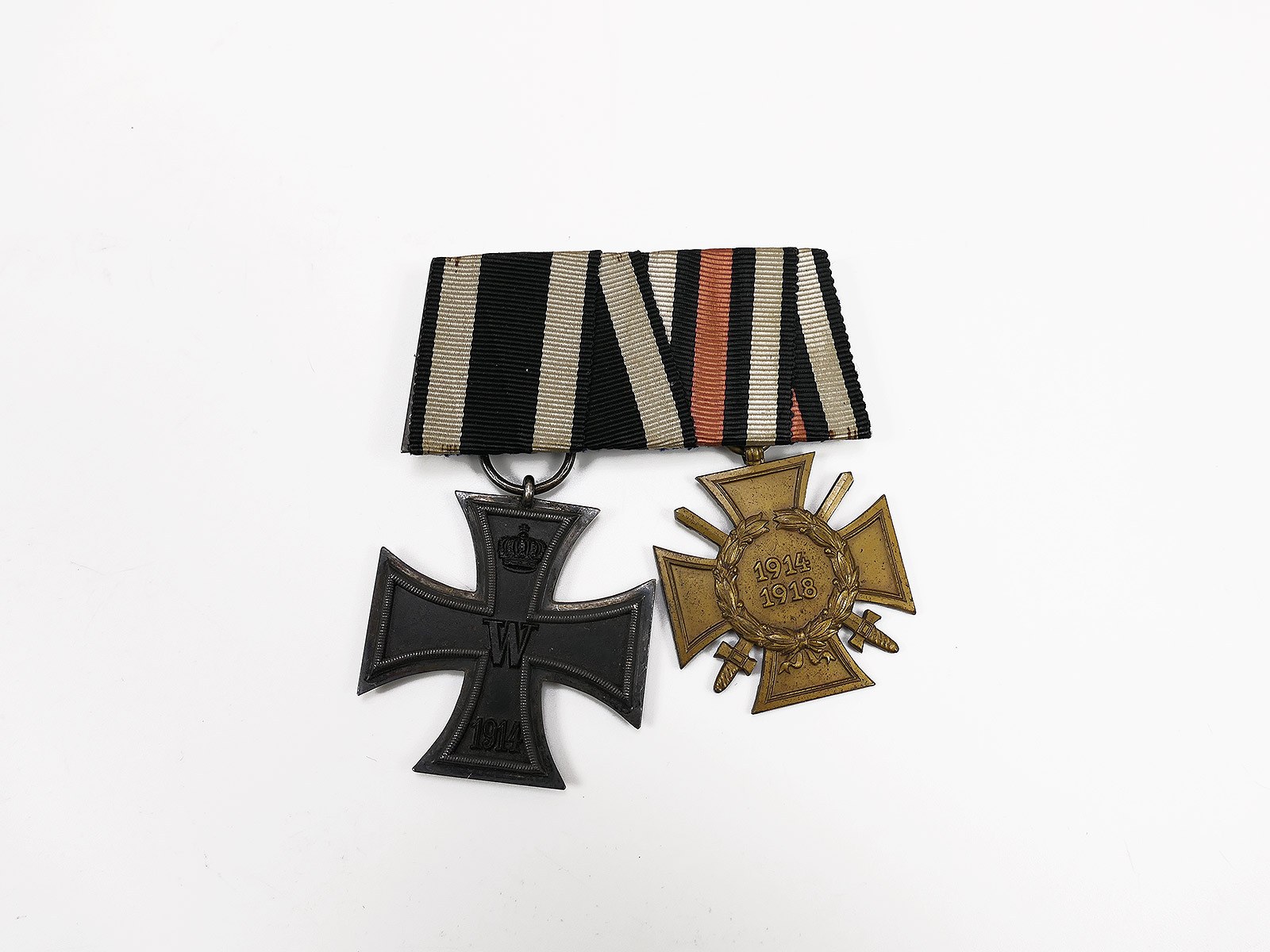 WW1 Order clasp Iron Cross 2nd class 1914 EK2 / Cross of Honour for front-line fighters