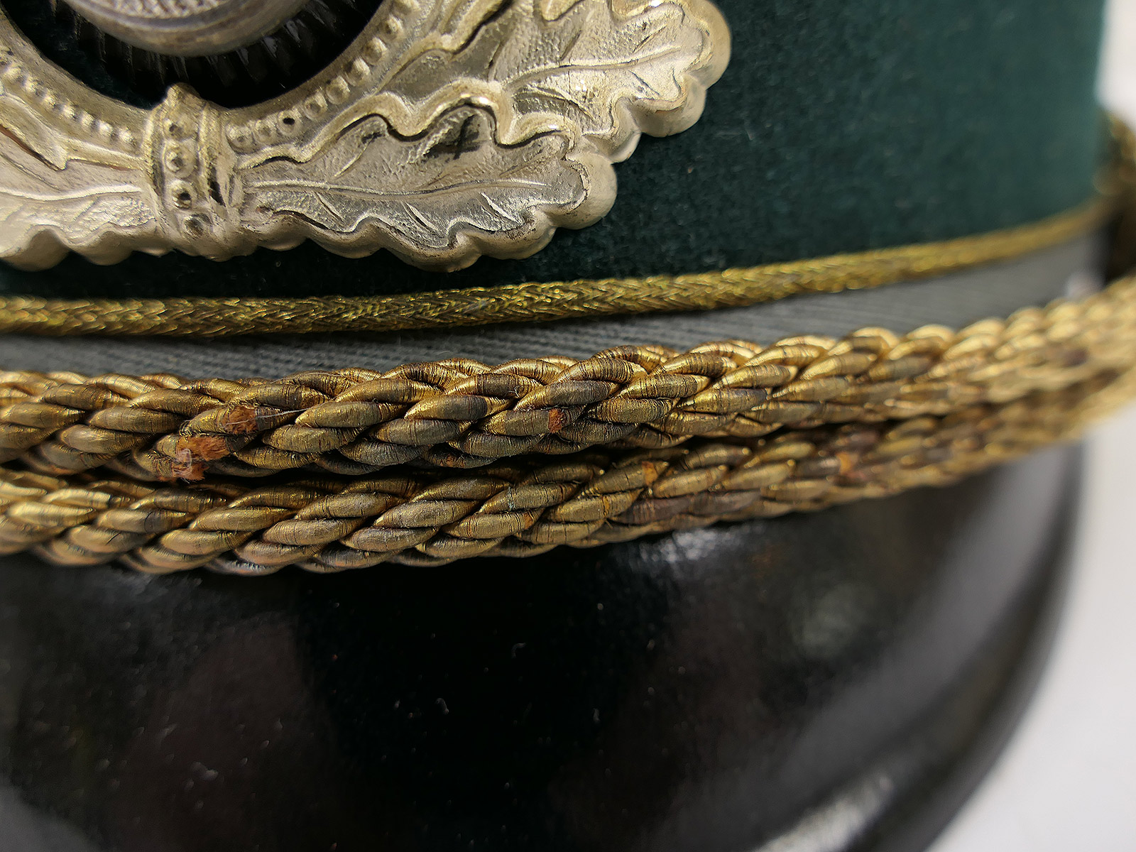Wehrmacht Early Field Cap, General’s Size 57, Premium Museum-quality reproduction with original silver trim – COLLECTION