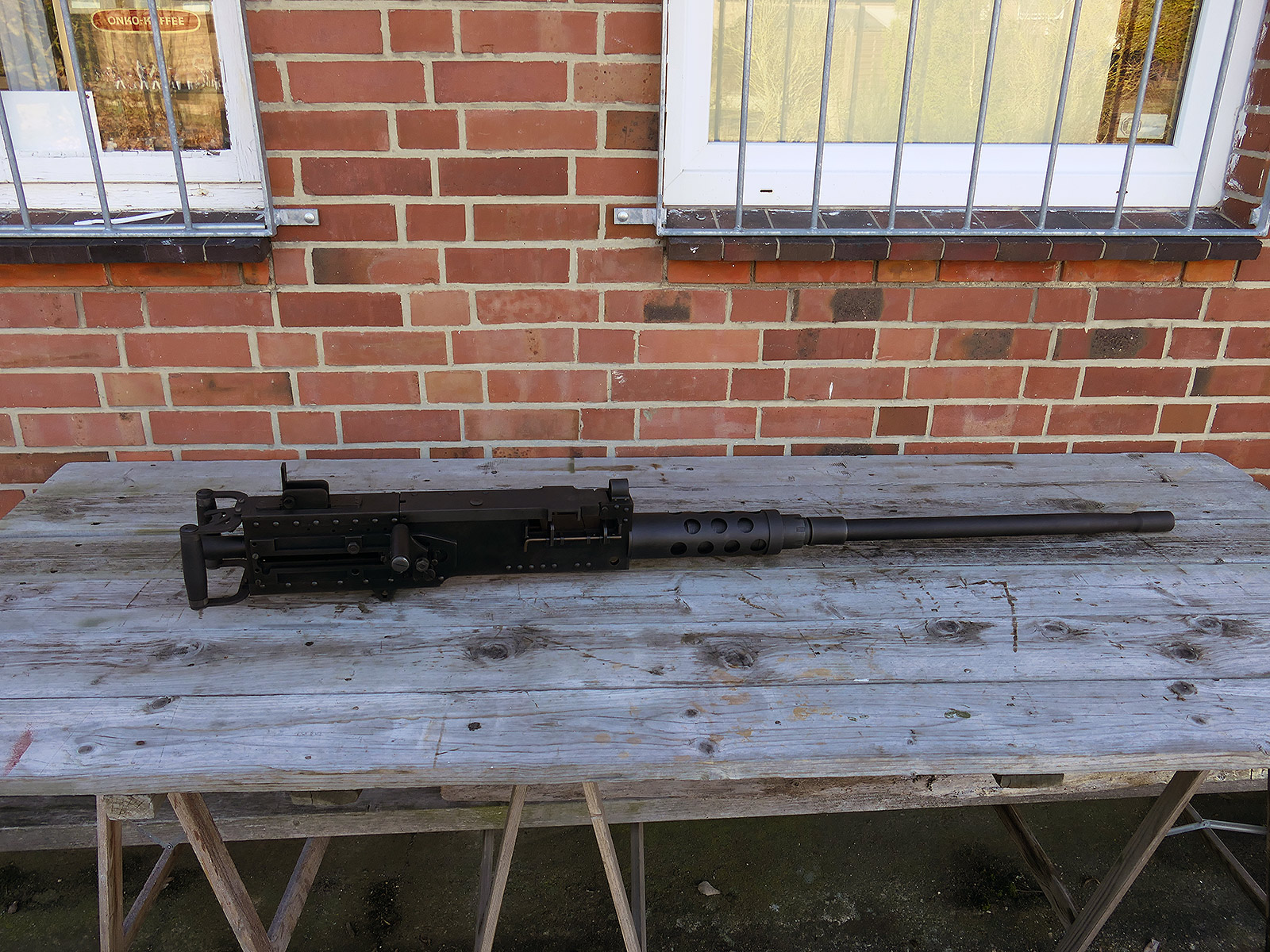 #2 Browning Machine Gun MG Cal. 50 M2 - Model - 1:1 metal replica barrel dismountable 