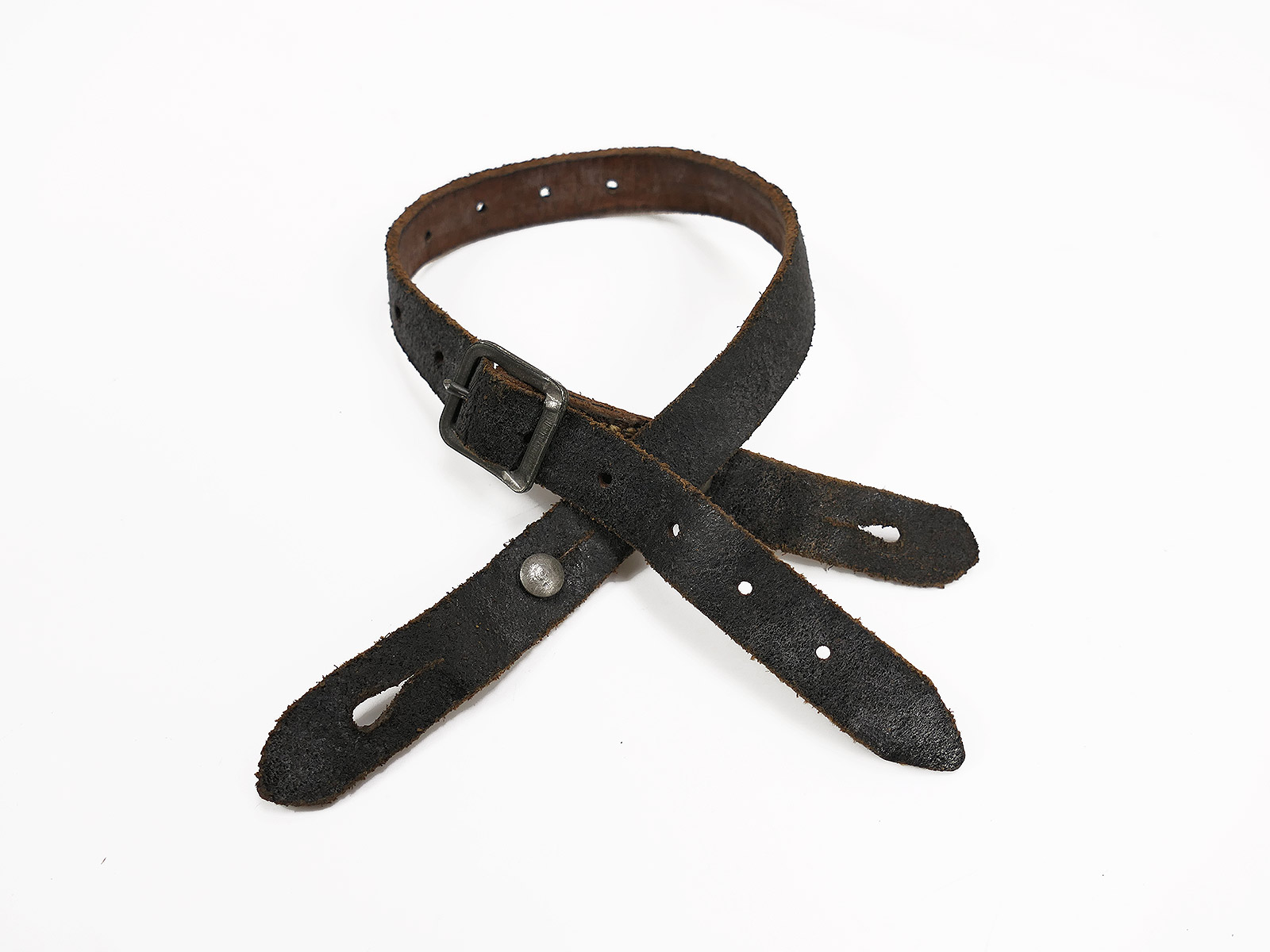 #B/ single piece vintage chinstrap antique for steel helmet helmet lining M35 M40 M42 Wehrmacht