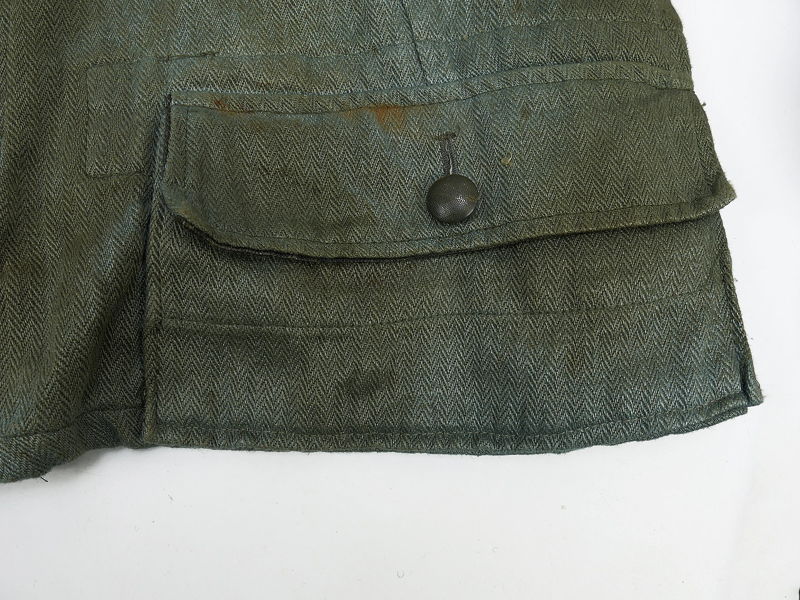Wehrmacht M41 Officer’s Summer Field Jacket Uniform, First Lieutenant, Armoured Train – COLLECTION, BATTLE-WORN