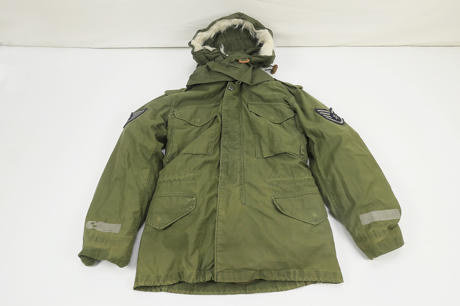 US Army M1965 Field Jacket olive M65 field jacket Vietnam with liner and hood - Small