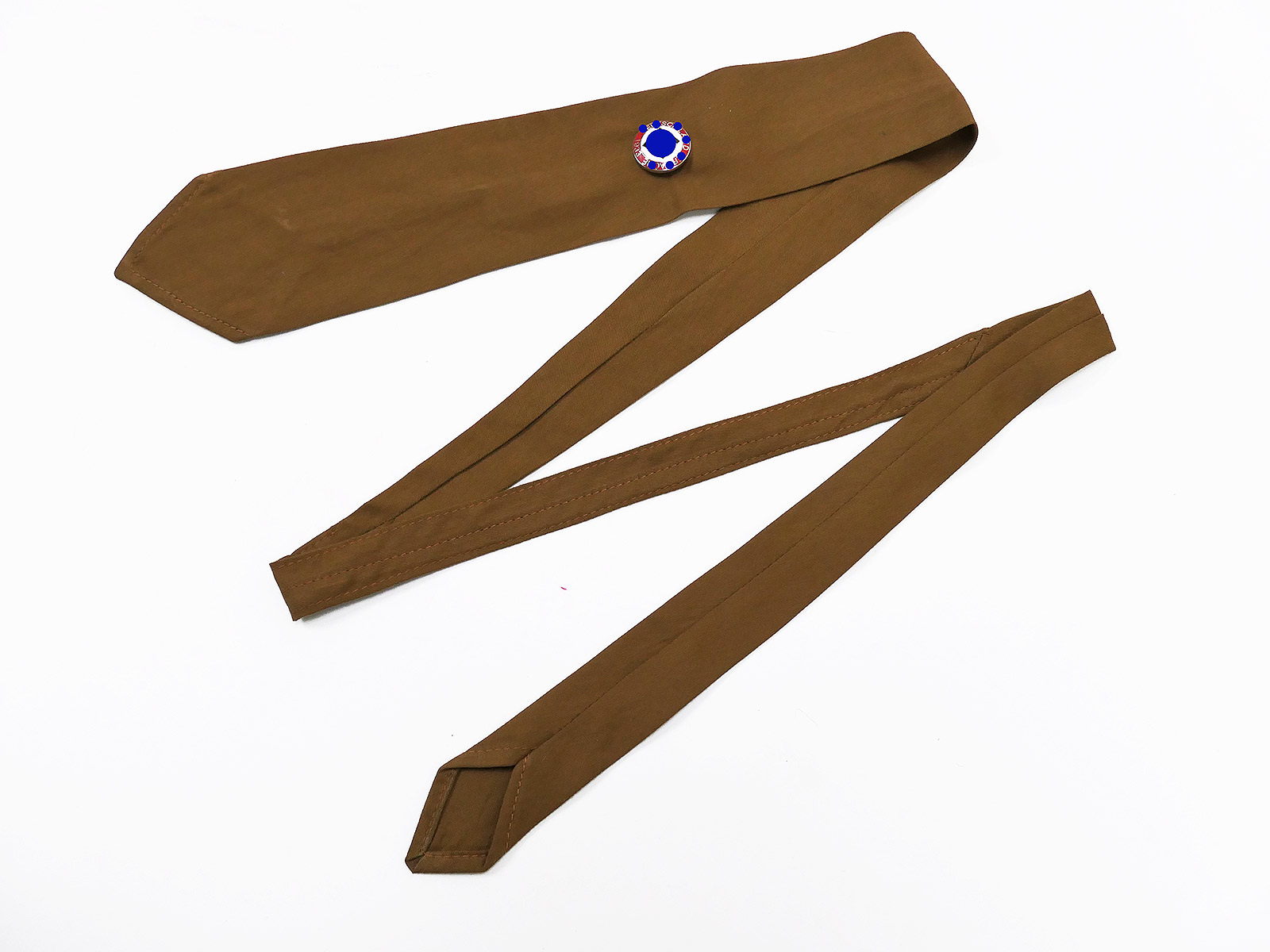 Uniform tie brown with RZM Germany Awakening 1933 badge tie tie