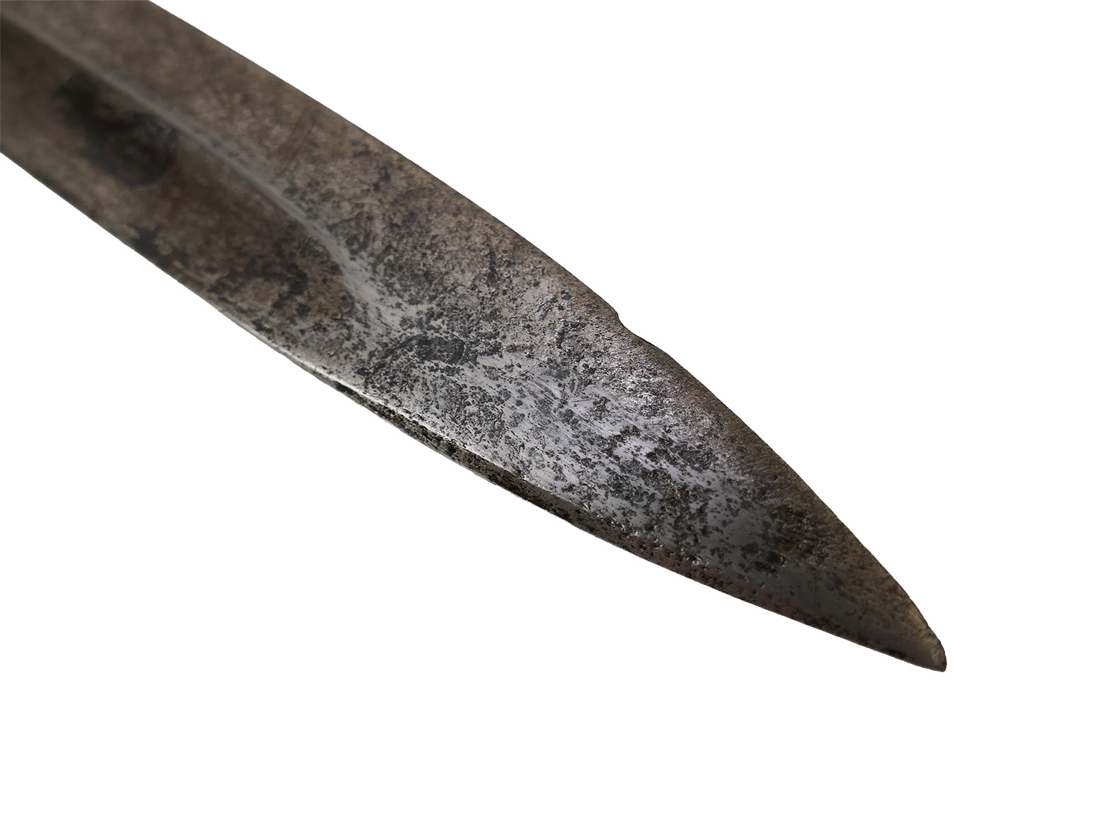 Wehrmacht M84/98 K98 bayonet / S/155 sidearm with belt loop – BATTLE WORN