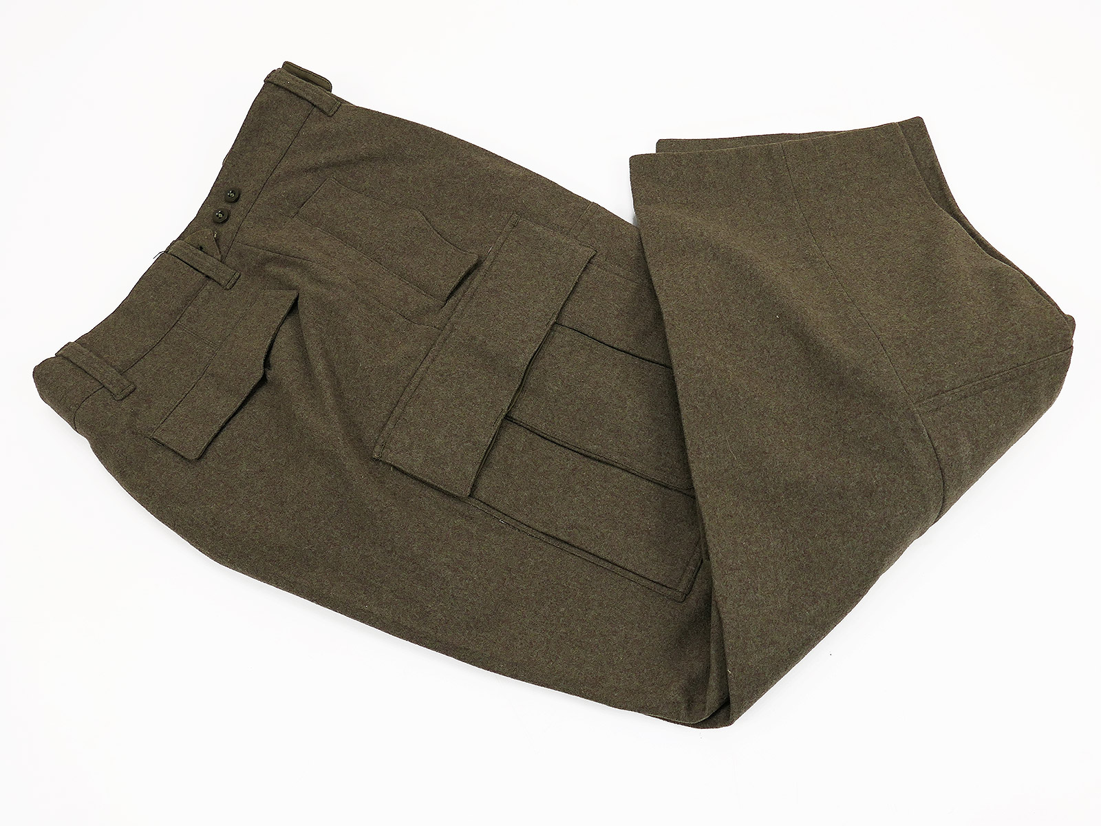 MINT CONDITION Original Bundeswehr Early Field Trousers Combat Uniform Trousers Filzlaus 1960 174/86 COLLECTION