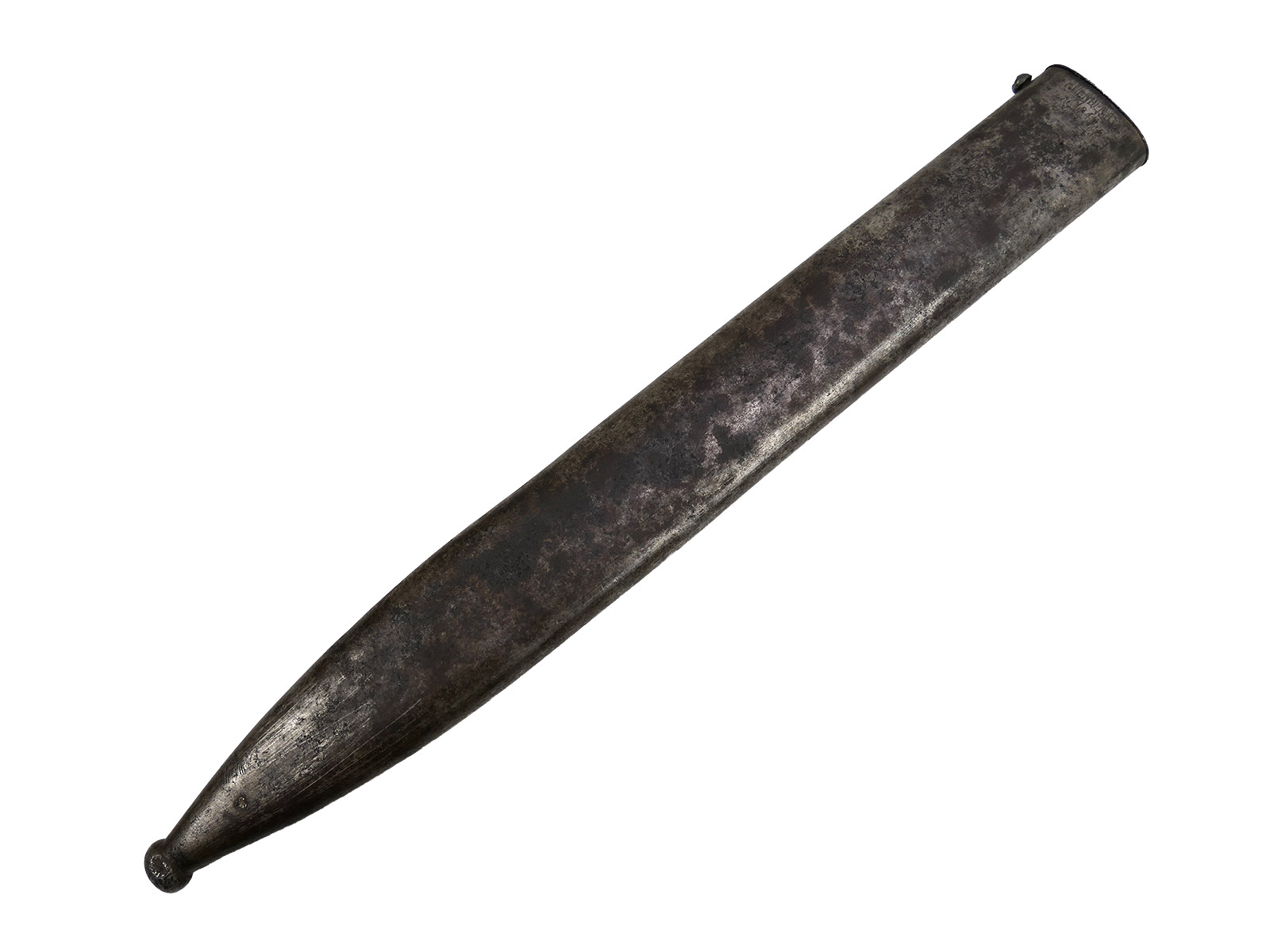 Wehrmacht M84/98 K98 bayonet / S/155 sidearm with belt loop – BATTLE WORN
