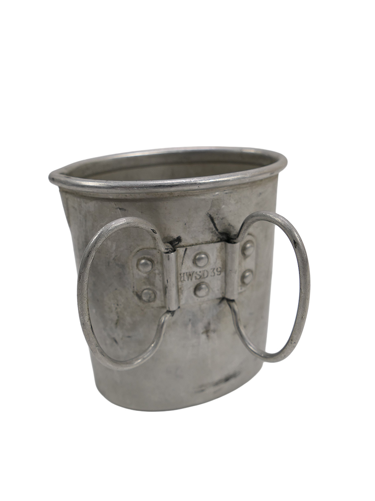 HWSD 1939 Aluminium canteen mug / Mug for canteen with spout 