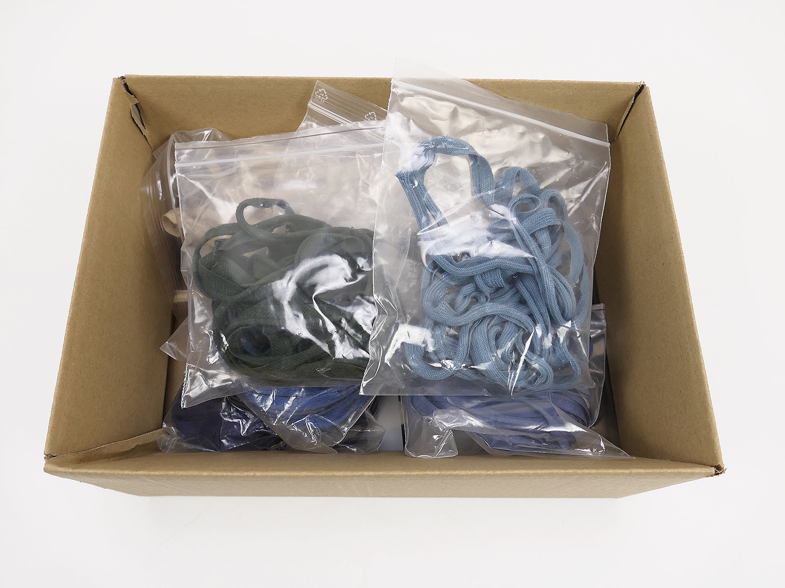 From tailor's estate mixed lot of original braid braid ribbons for effects epaulettes etc. 7 different