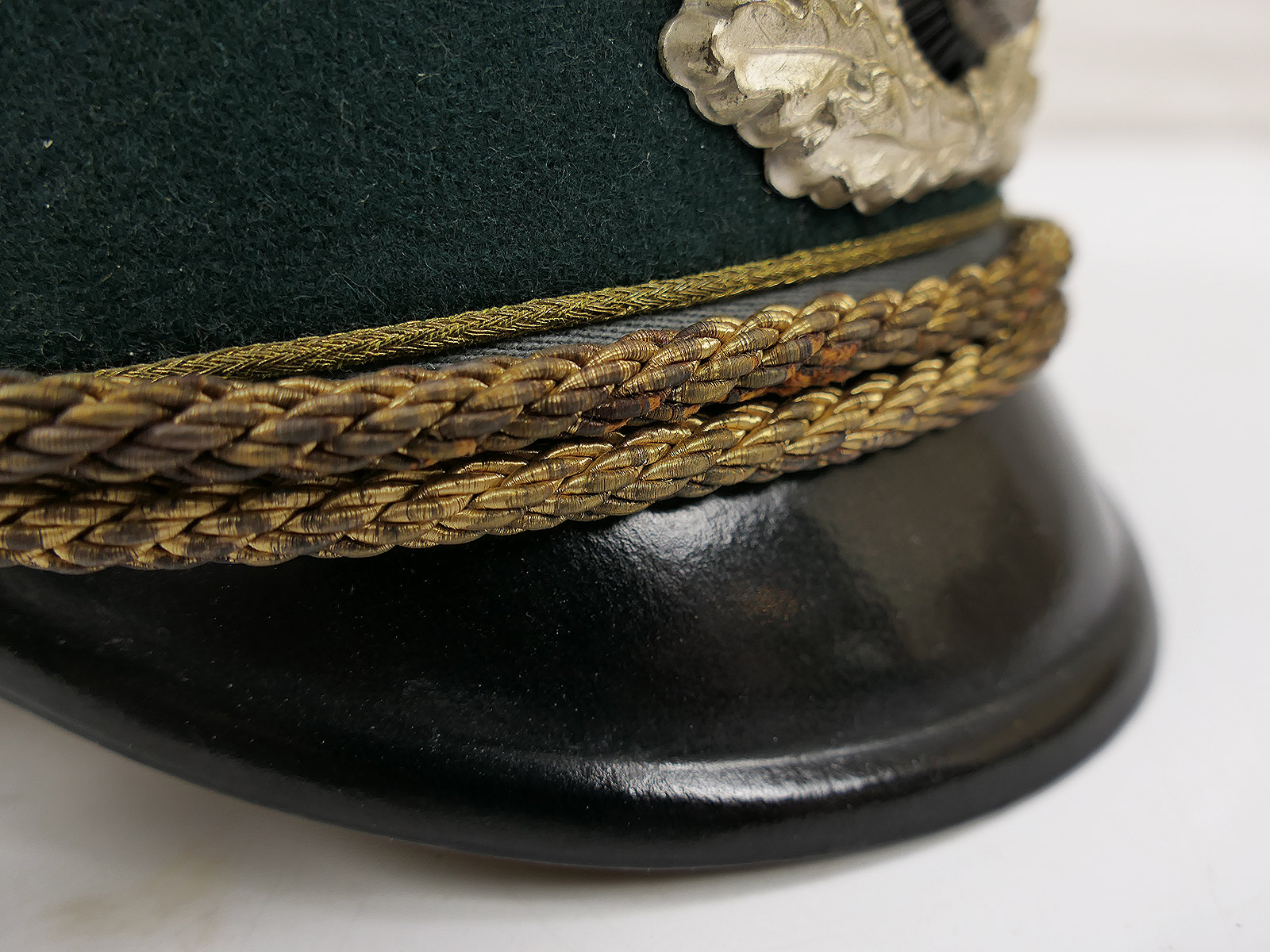 Wehrmacht Early Field Cap, General’s Size 57, Premium Museum-quality reproduction with original silver trim – COLLECTION
