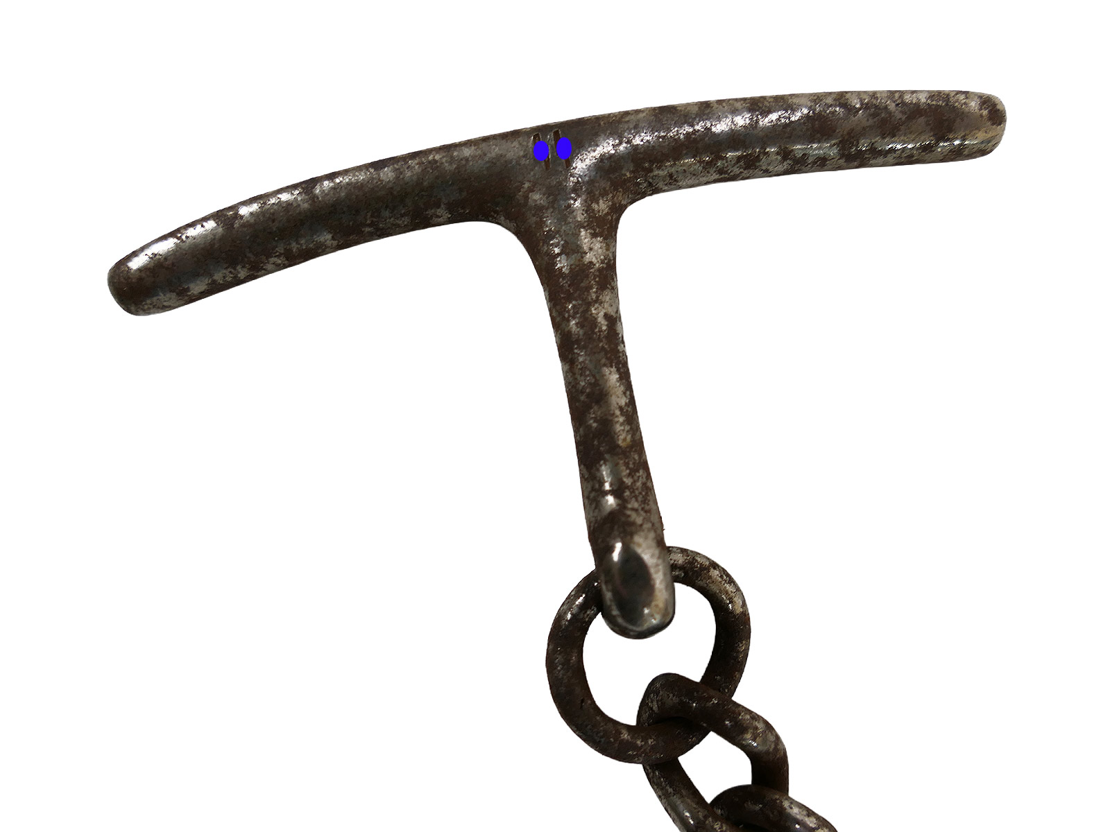 #D SS Hand Gag Gag Chain – Restraint, Display or Gag Chain – ANTIQUE