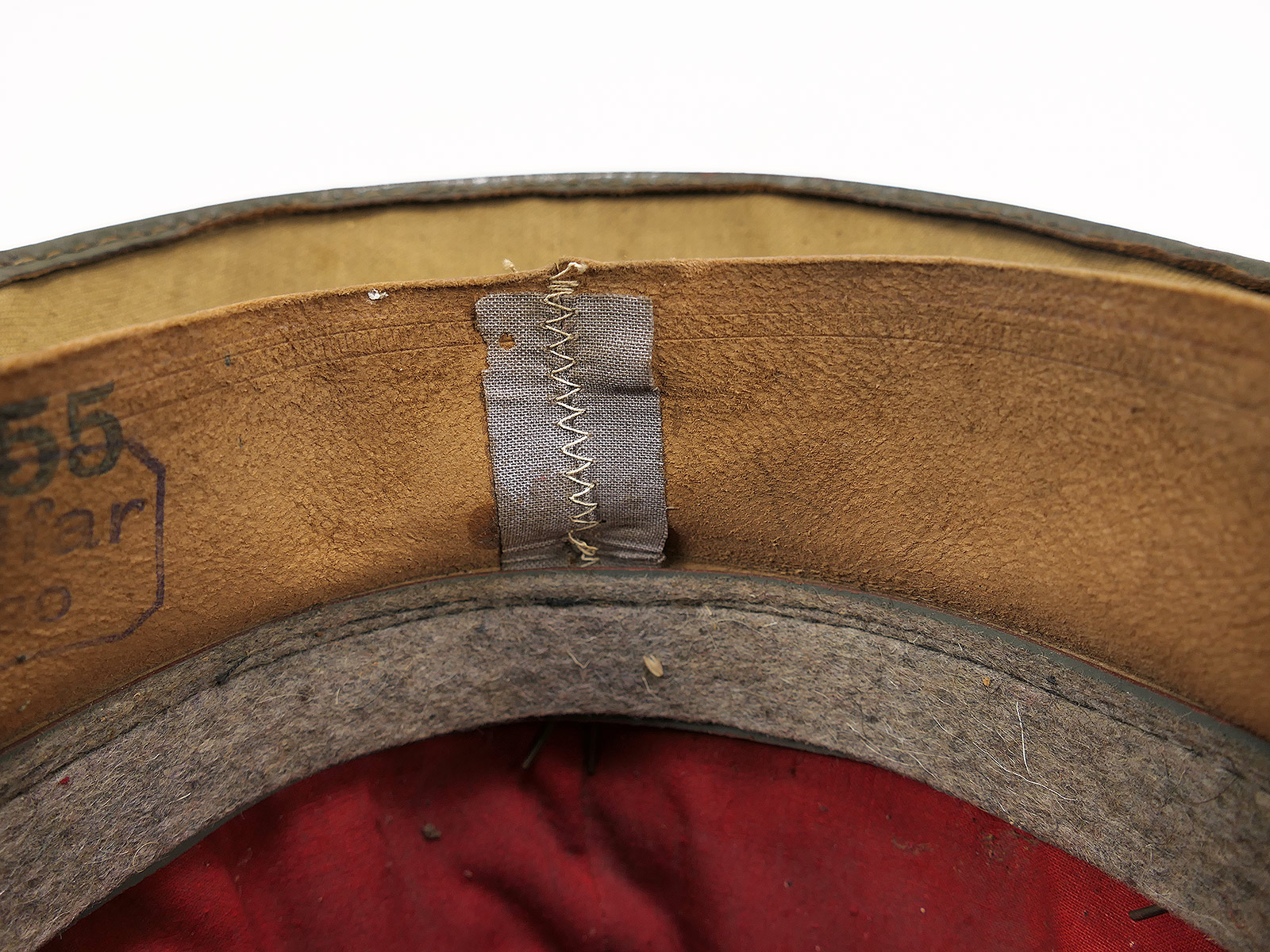 Original tropical helmet, Afrikakorps, Carl Halfar, Wehrmacht, DAK, with dust goggles – COLLECTION