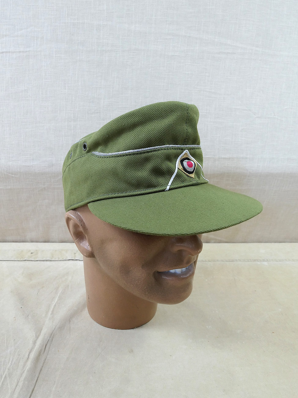 Africa Corps Officer Lubstein Tropical Cap M41 Field Cap DAK