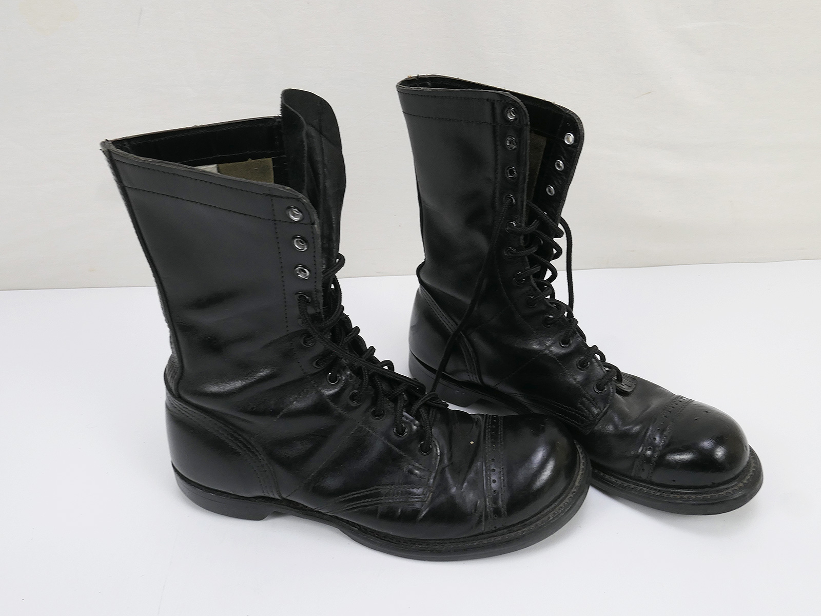 US Army Paratrooper Boots FJ black 70`s - 80`s Old School
