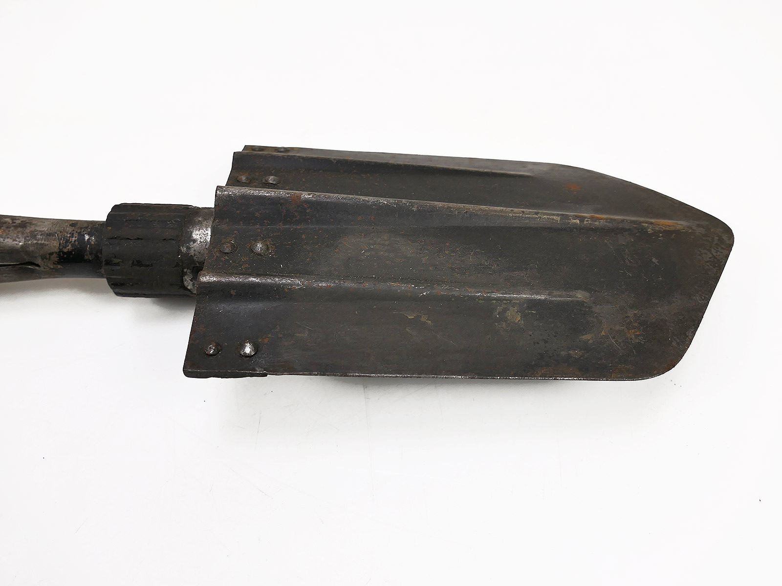 WW2 Wehrmacht Original Folding Spade with Folding Spade Bag, Model 1 Spade Bag COLLECTION