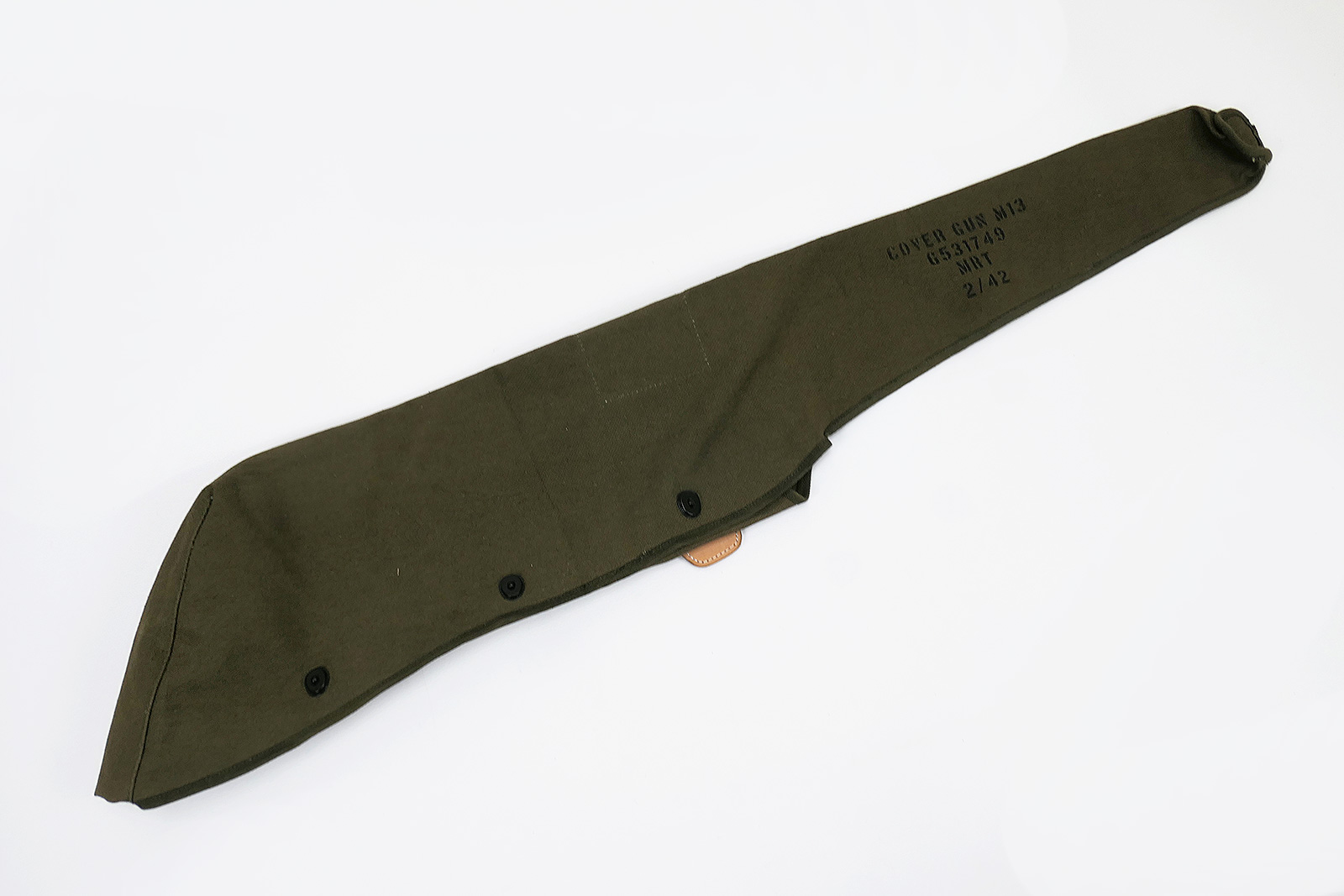 US Army WW2 Canvas Cover Gun M13 Browning MG Cal .30 Cover