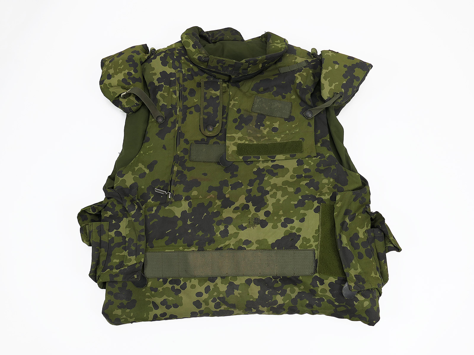 #4/ Danish Fragmentation Protective Vest Woodland LARGE with Softshell - Fragmentation Protective Vest Denmark #4/ Danish Fragmentation Protective Vest Woodland LARGE with Softshell - Fragmentation Protective Vest Denmark
