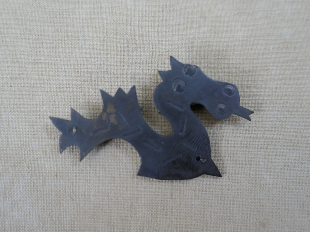 #01 War Navy Cap Badge U-Flotilla U-Boat Flotilla Badge