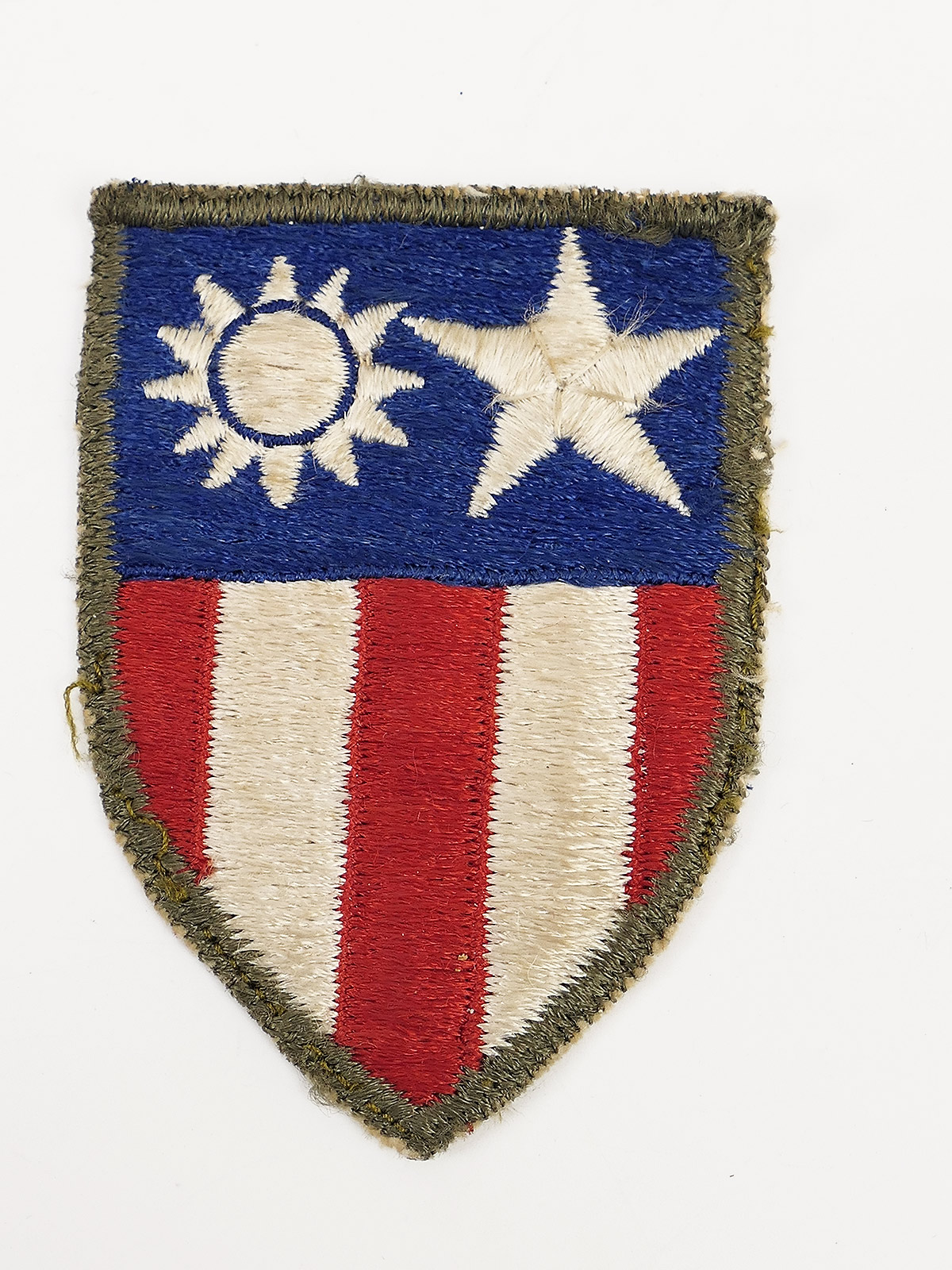 Original US Army WW2 Insignia Badge Uniform Patch CBI Theatre COLLECTION
