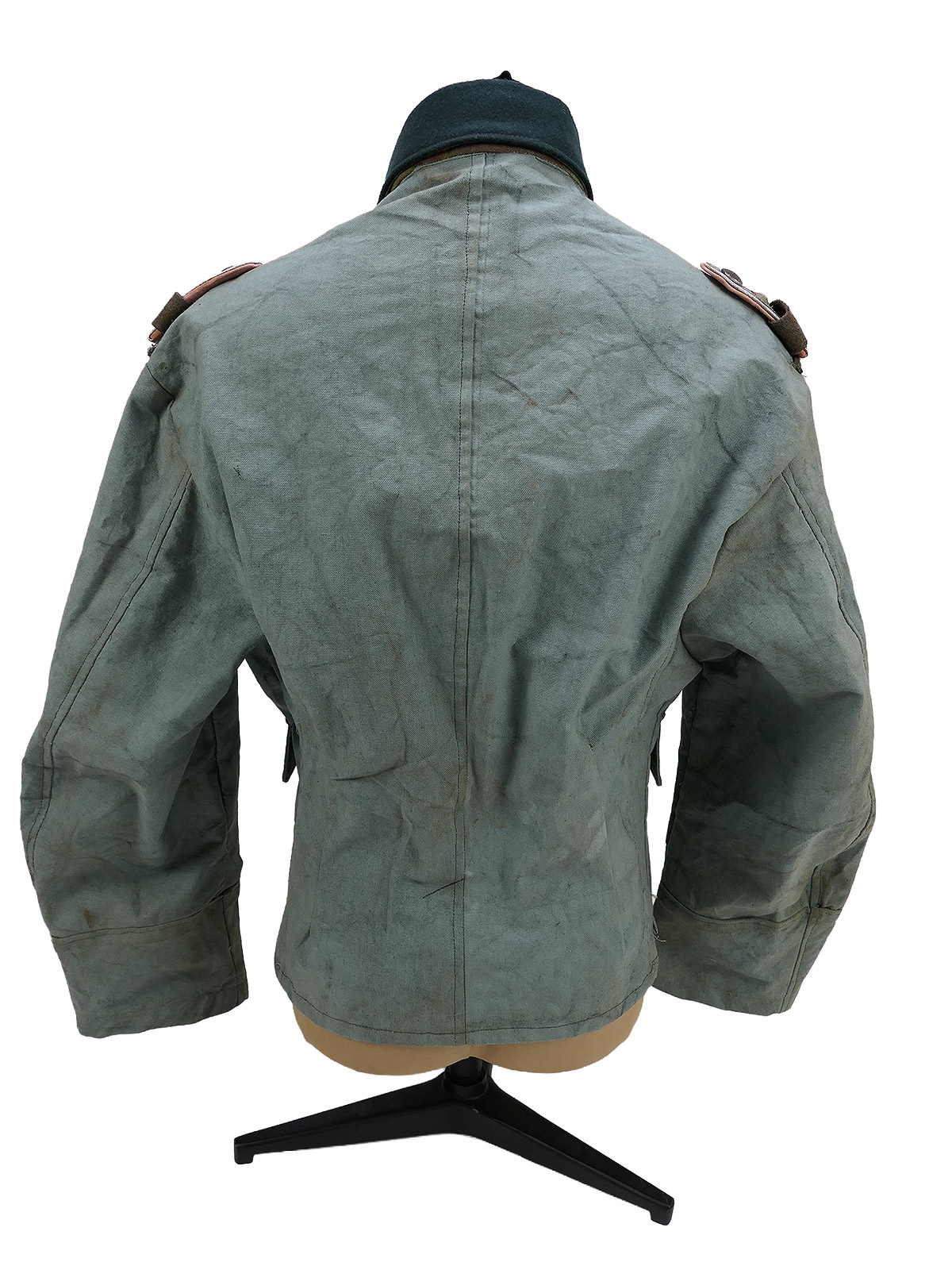 Wehrmacht M41 Officer’s Summer Field Jacket – Lieutenant’s Tank Destroyer Uniform – COLLECTION – BATTLE-WORN