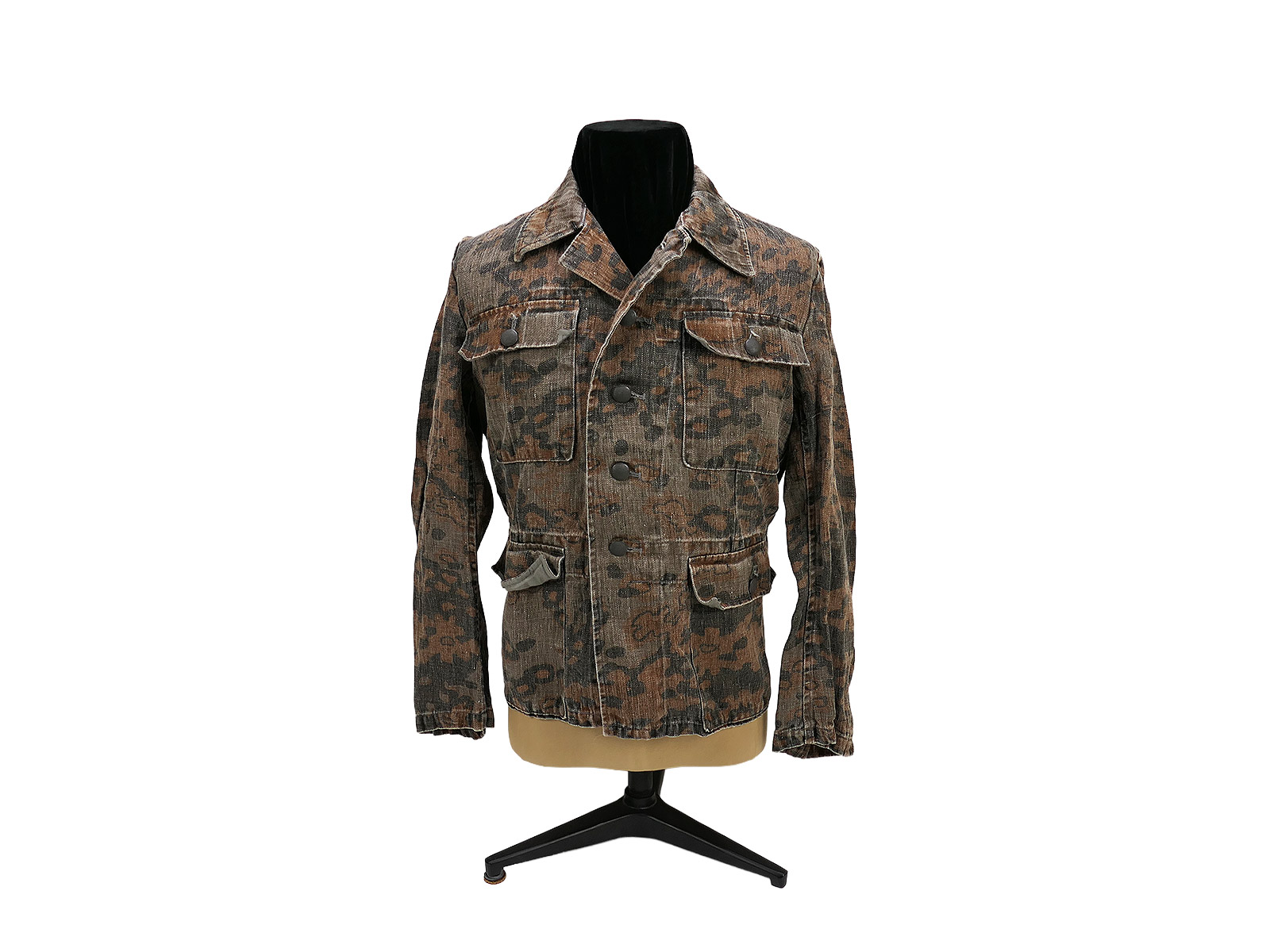 RARE Waffen SS four-pocket skirt camouflage jacket Eichenlaub HERBST uniform OAK LEAF Tunic PREMIUM museum production