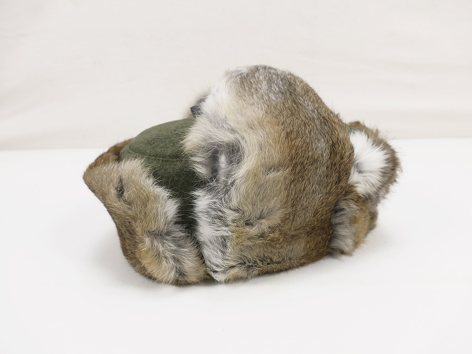 #38 Wehrmacht winter cap fur cap rabbit fur hare fur field cap size 58