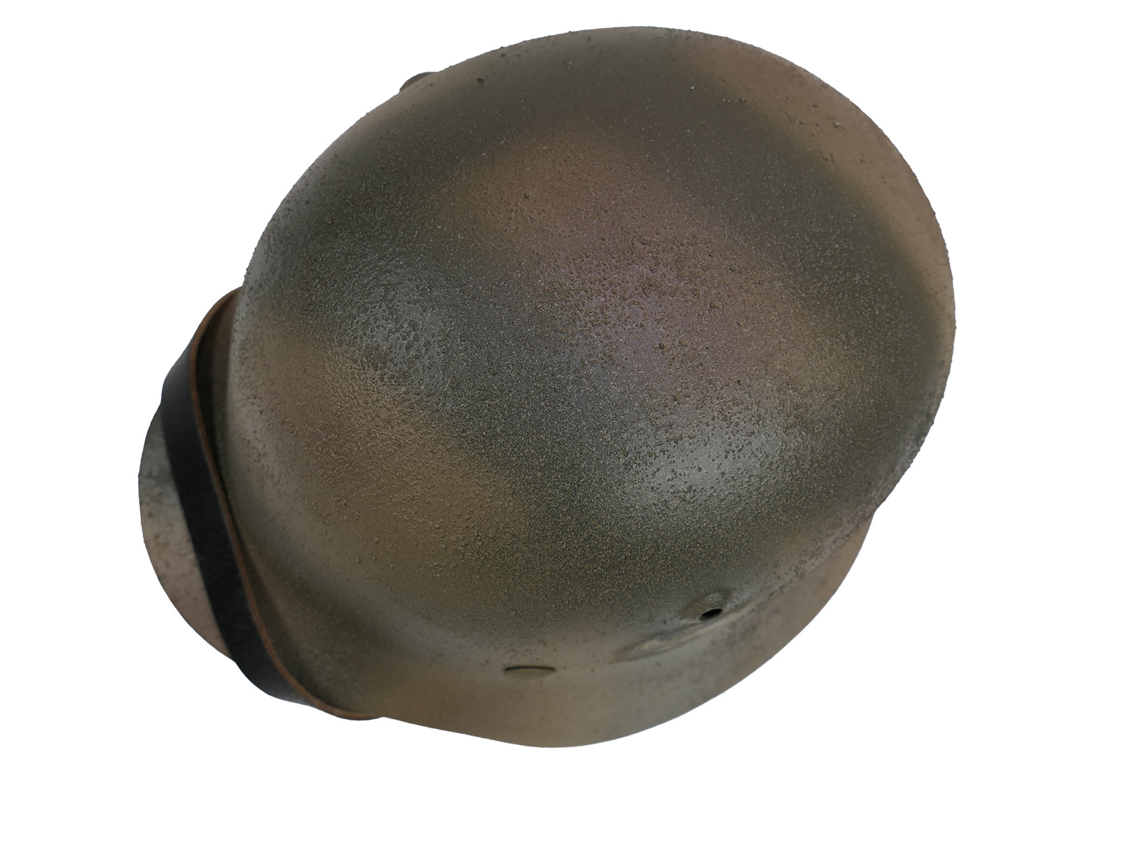 #95 Wehrmacht WEST FRONT NORMANDY camouflage steel helmet M35 M40 rough camouflage helmet size 57/58