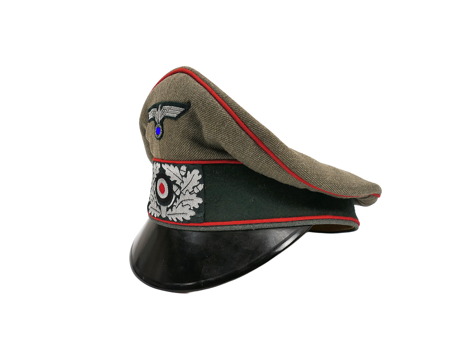 Wehrmacht officer’s cap, artillery, ‘First Class’, size 56, with insignia – COLLECTION