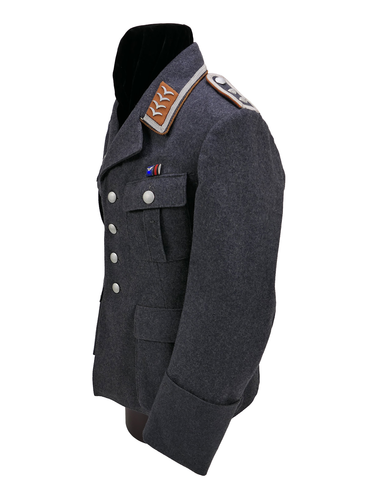 WW2 Original Luftwaffe Signal Corps Tunic, Senior Non-Commissioned Officer’s Uniform COLLECTION, BATTLE-WORN