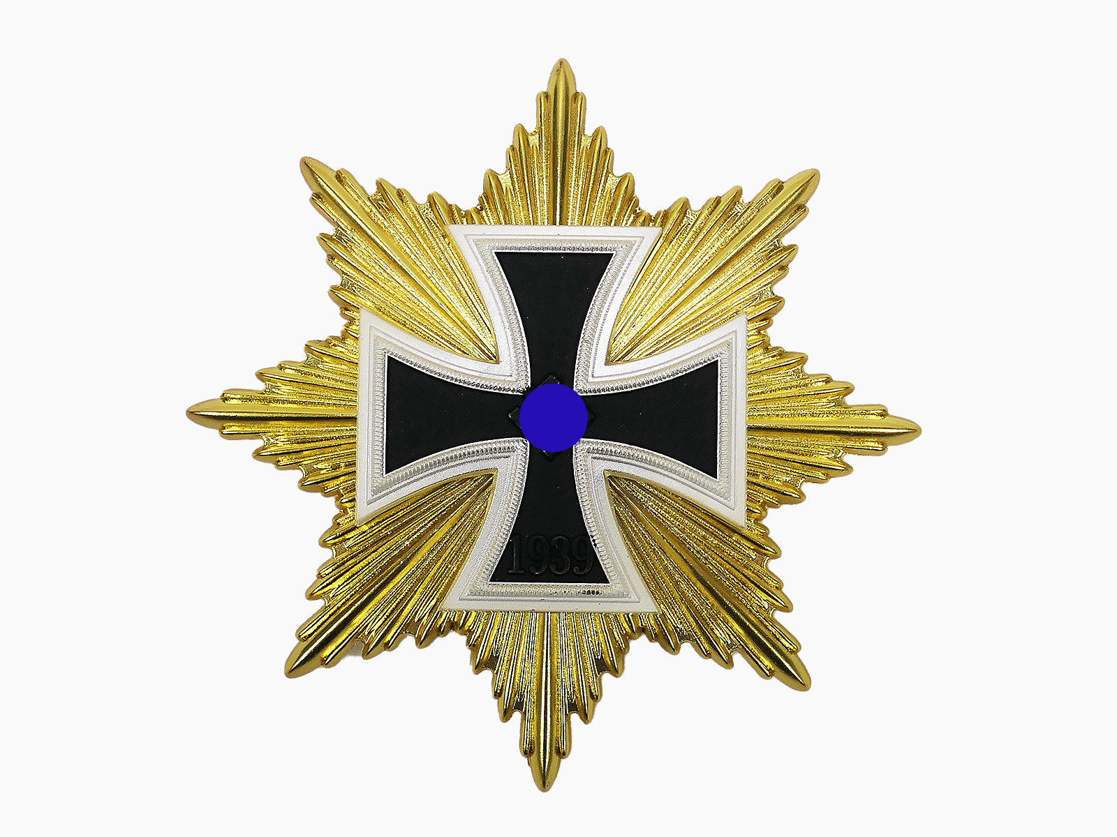 Star of the Grand Cross of the Iron Cross / Hindenburg Star / Blücher Star Golden Rays