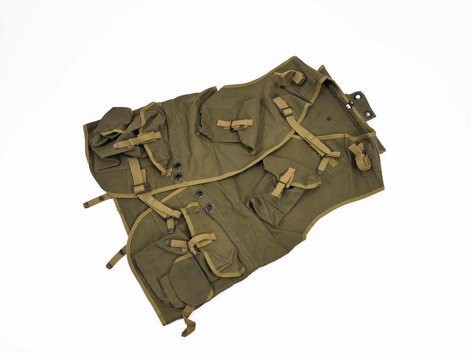 D-Day INVASION US ARMY WW2 Ranger assault vest Normandy 1944 / Landing waistcoat