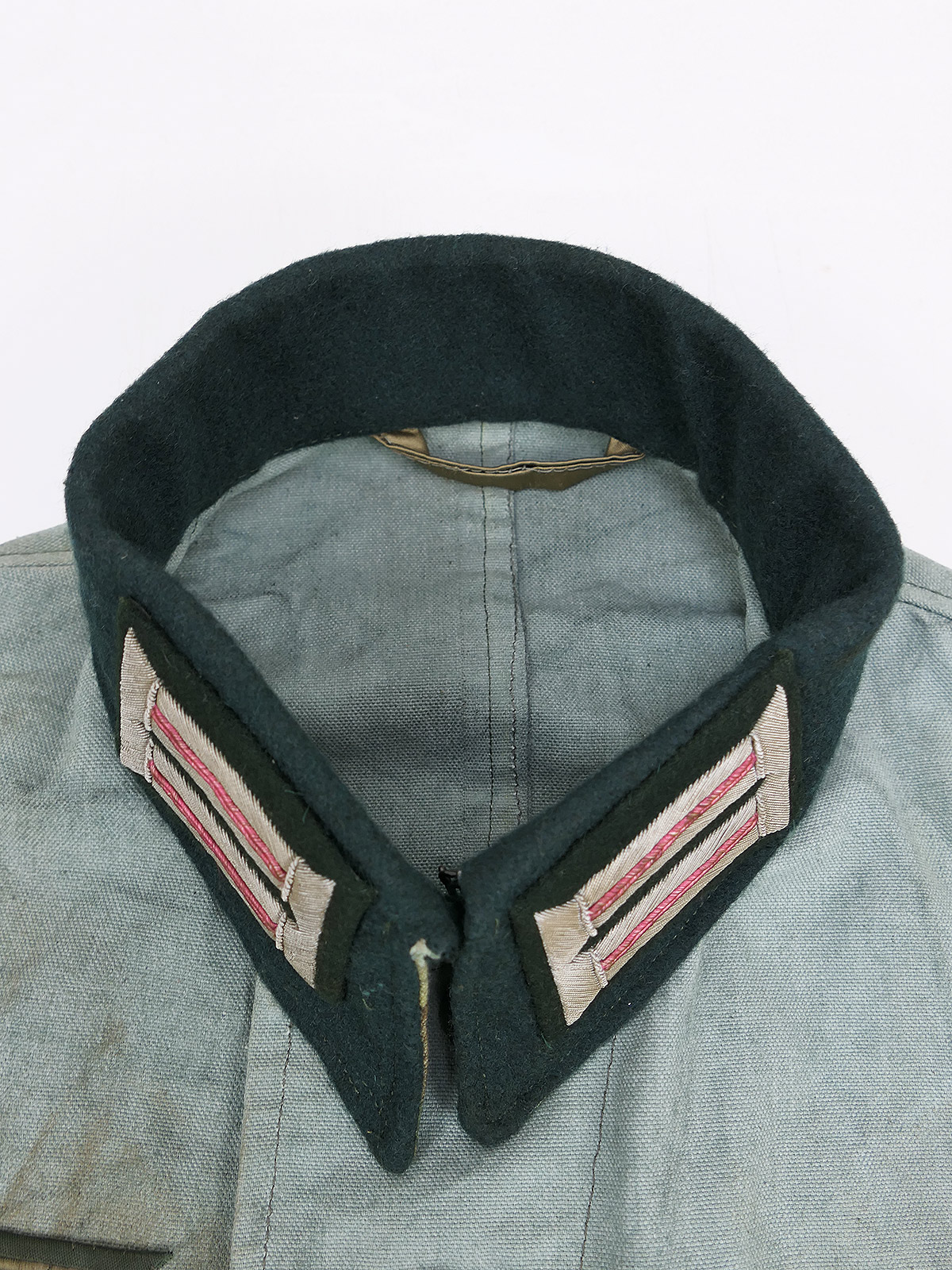 Wehrmacht M41 Officer’s Summer Field Jacket – Lieutenant’s Tank Destroyer Uniform – COLLECTION – BATTLE-WORN